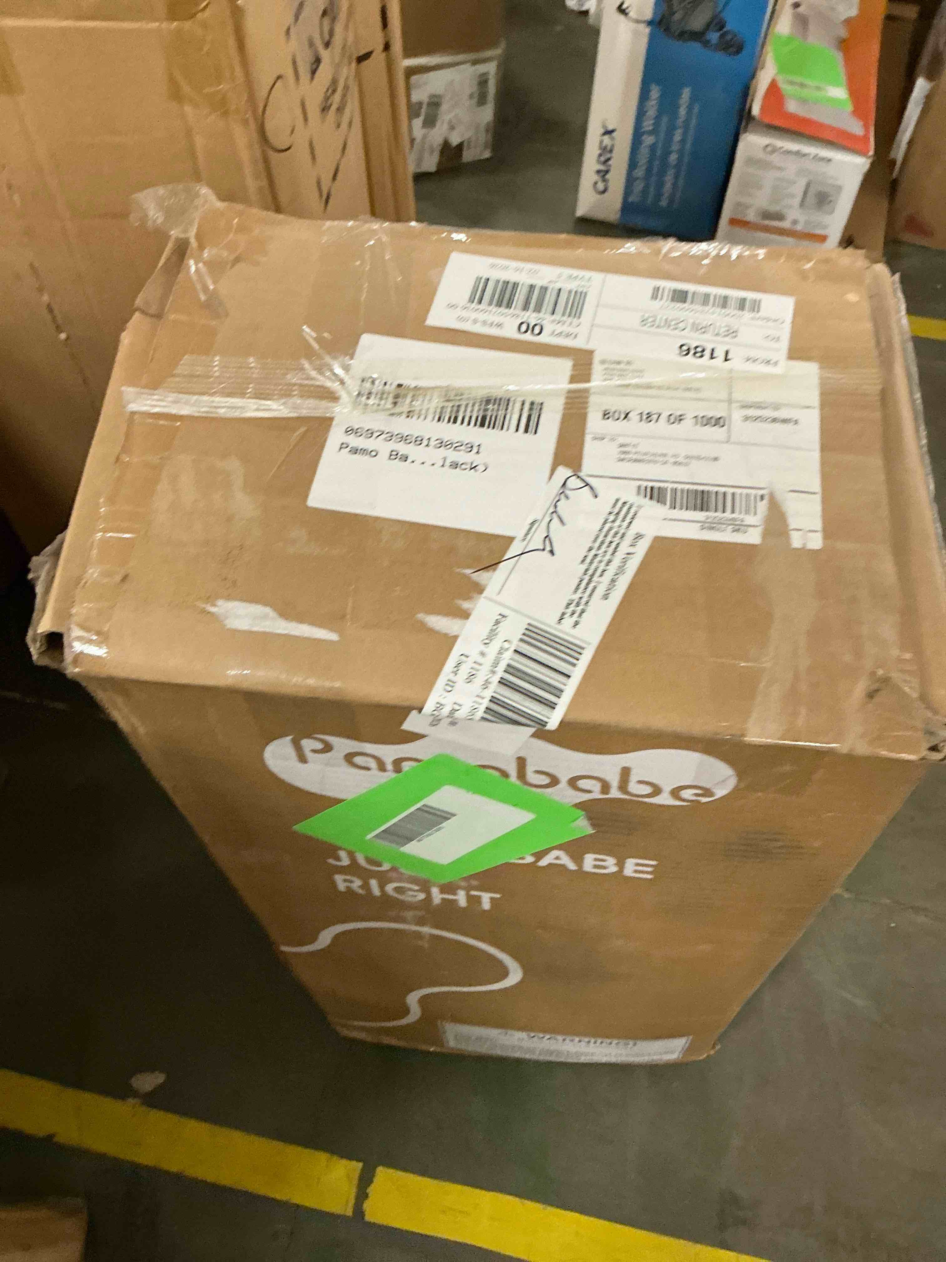 Condition photo showing New/Like New for Pamo Babe 4-in-1 Baby Playard with Bassinet & Changing Table for Newborn