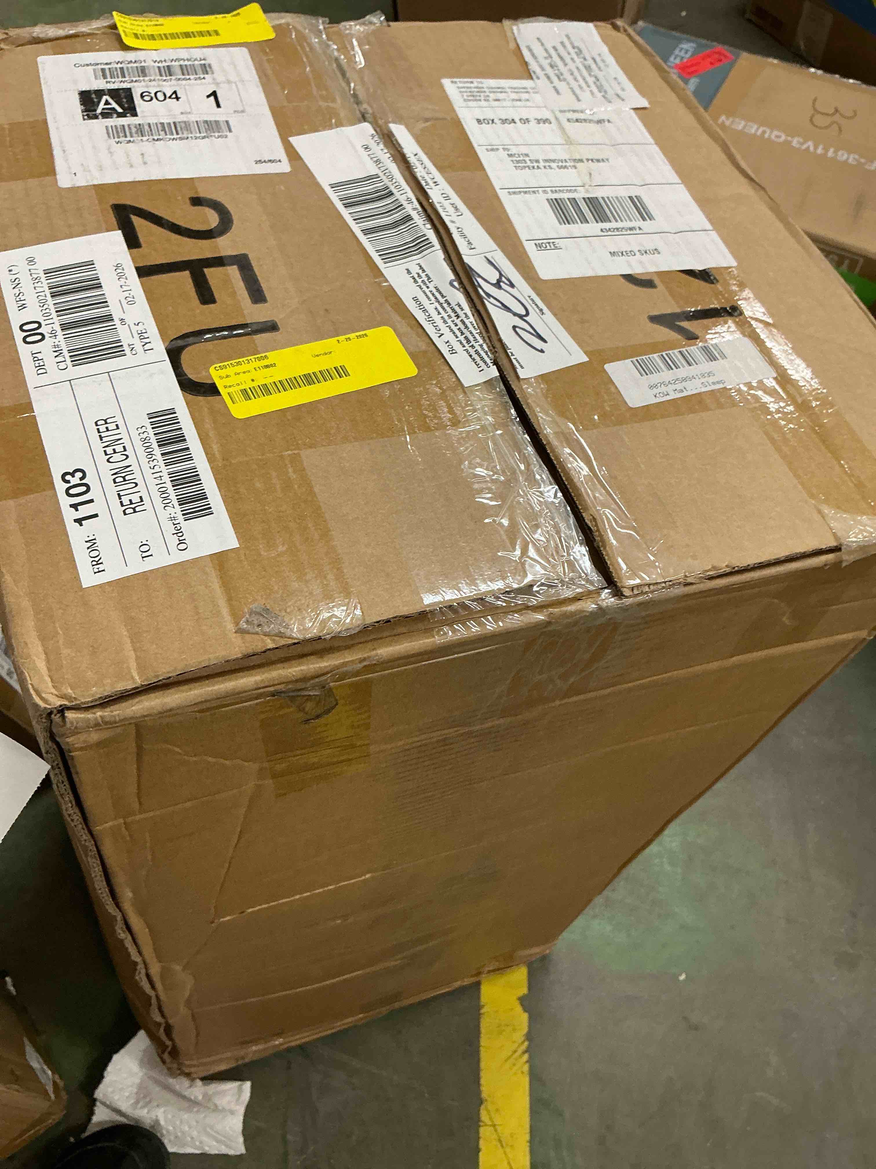 Condition photo showing New/Like New for KOW Mattress Queen 12 inch Hybrid Mattress in a Box, Upgrade 7-Zone Support