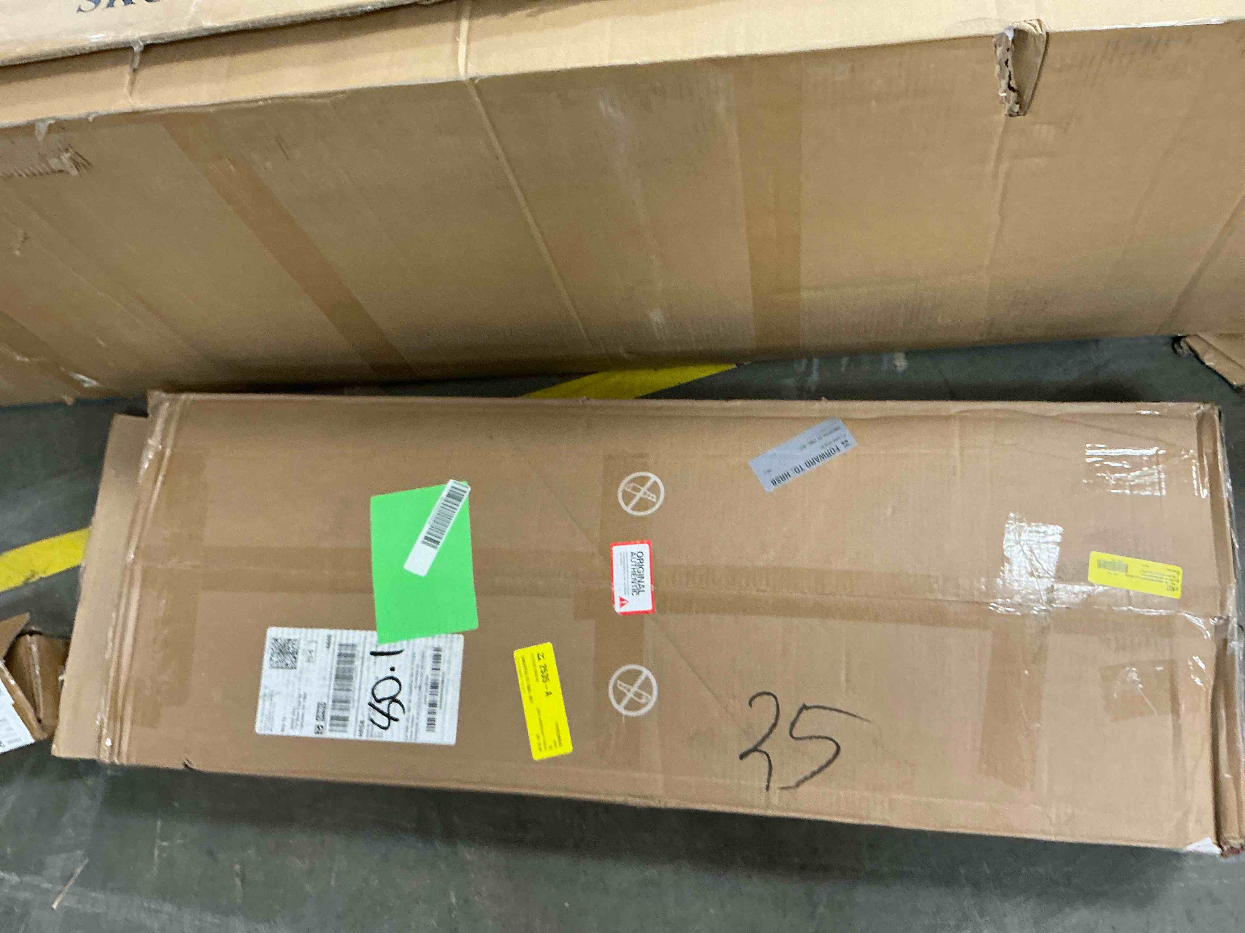 Condition photo showing New/Like New for CONCETTA Full Size Bed Frame with Headboard, Solid and Stable, Noise Free, No Box Spring Needed, Easy Assembly