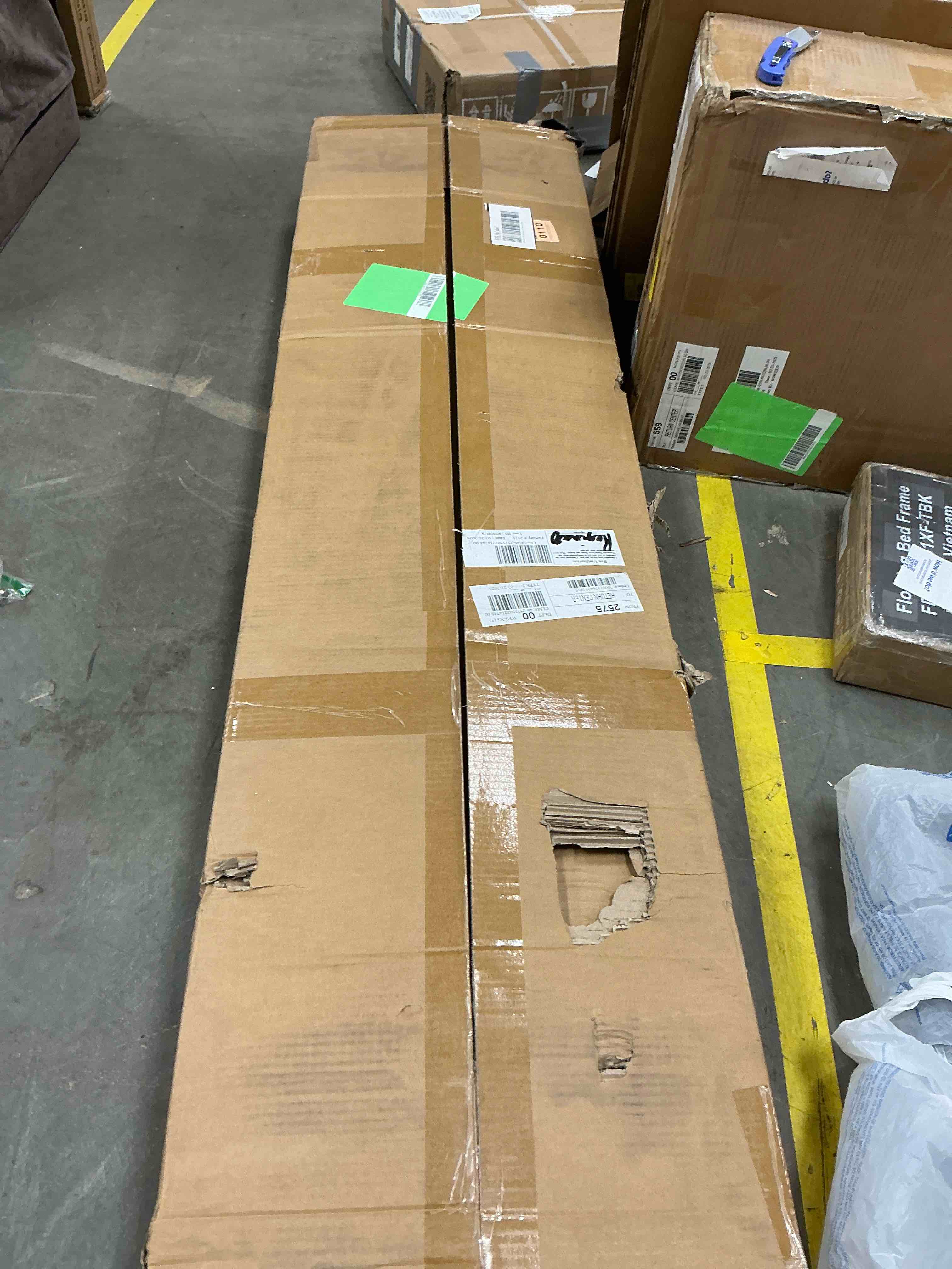 Condition photo showing New/Like New for INNOVAR 63 inch Mobile Standing Desk with 2 Drawers - Large Adjustable Height Computer Desks, Electric Black Stand up Desks with Storage? for Office,Students Sit to Stand Work Desk W/4 Wheels