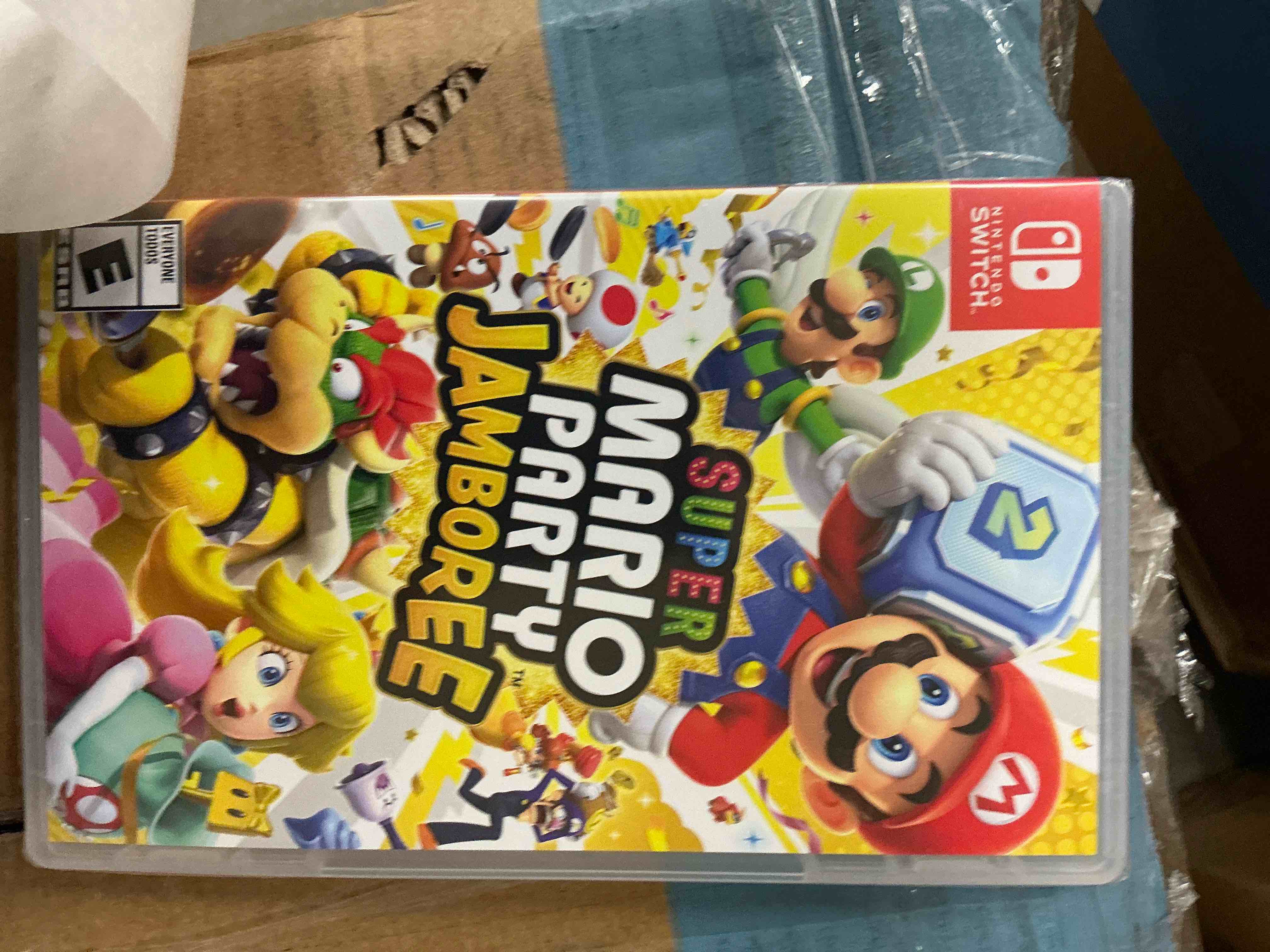 Condition photo showing New/Like New for Super Mario Party Jamboree - Nintendo Switch – OLED Model, Nintendo Switch, Nintendo Switch Lite