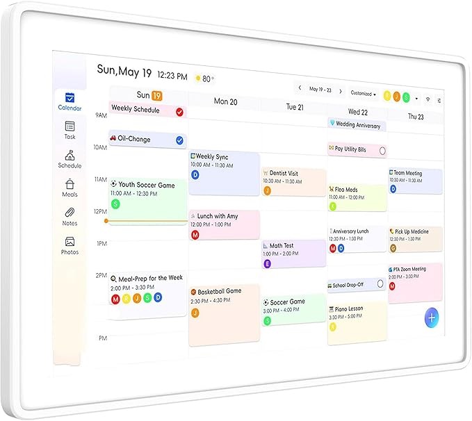 Condition photo showing New/Like New for Smart Digital Calendar 15.6-inch Wall Planner & Family Organizer – Touchscreen Chore Chart, Meal & T