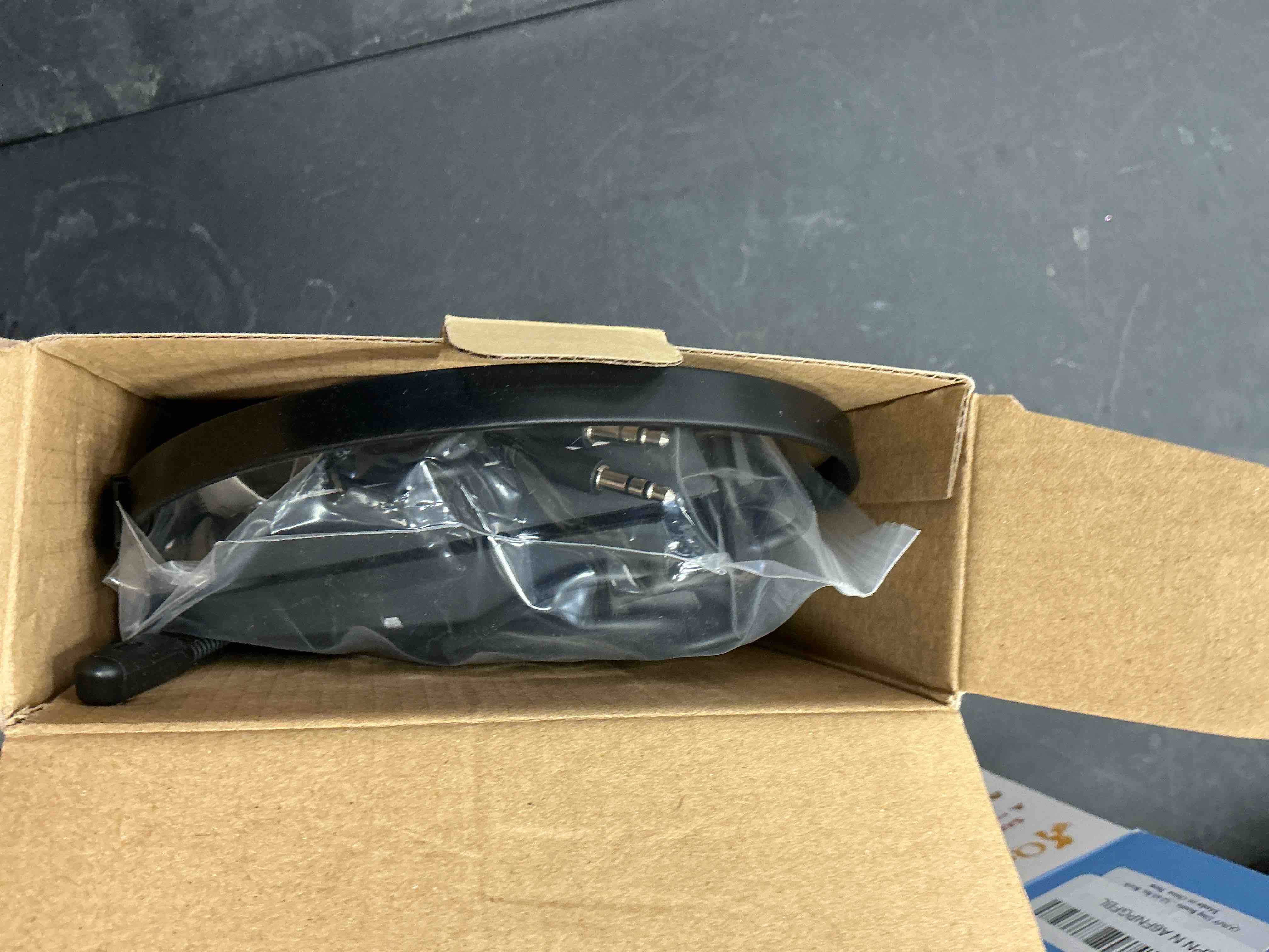 Condition photo showing New/Like New for KONNAO Bluetooth Headset with AI Noise Cancelling Microphone, V5.3 Wireless Headphones with USB Dong