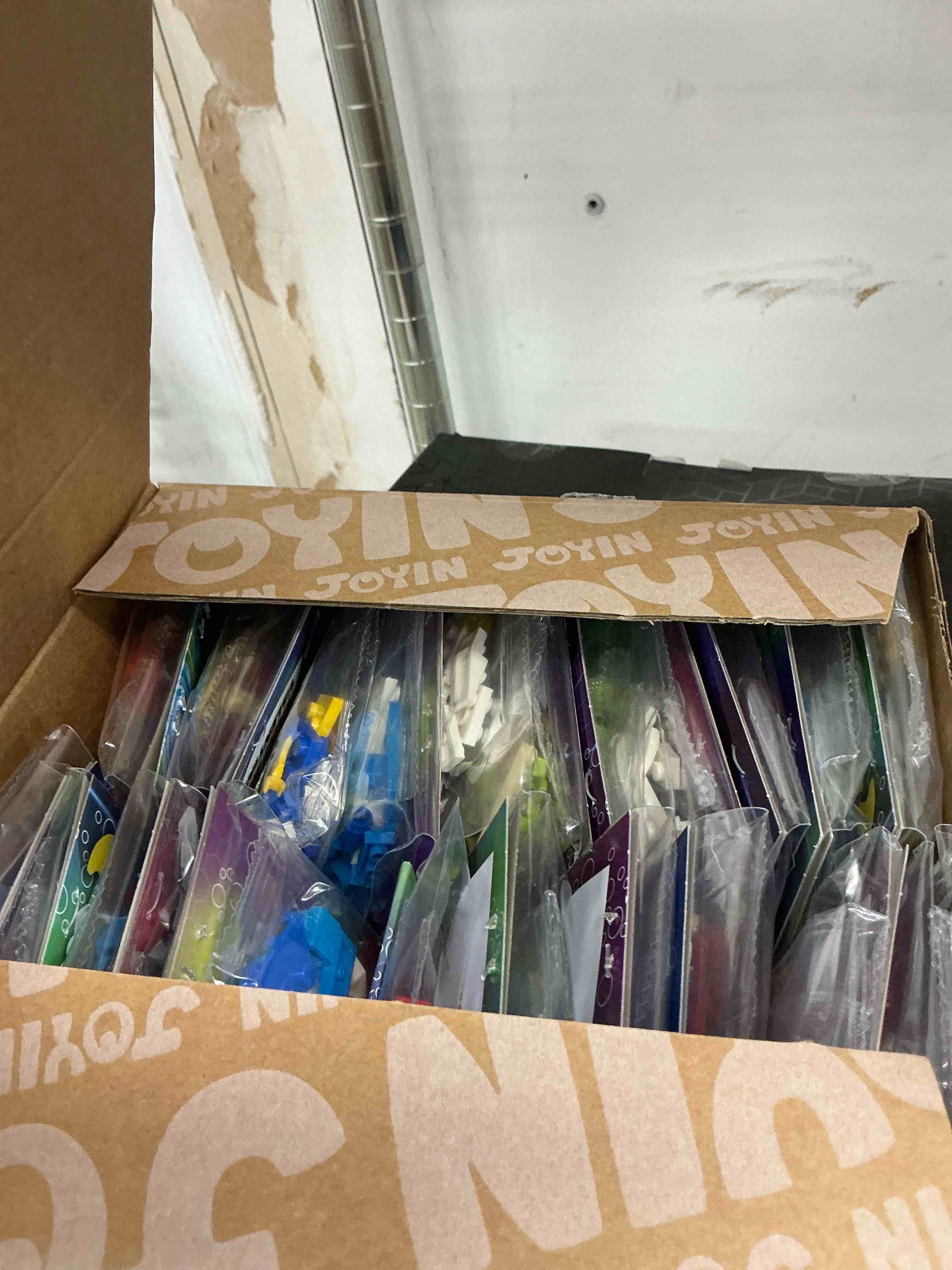 Condition photo showing New/Like New for JOYIN 24 Packs Valentines Day Cards with Sea Animal Building Blocks for Gifts Party Favor, Classroom Exchange Prize, Valentine’s Greeting Cards Ocean