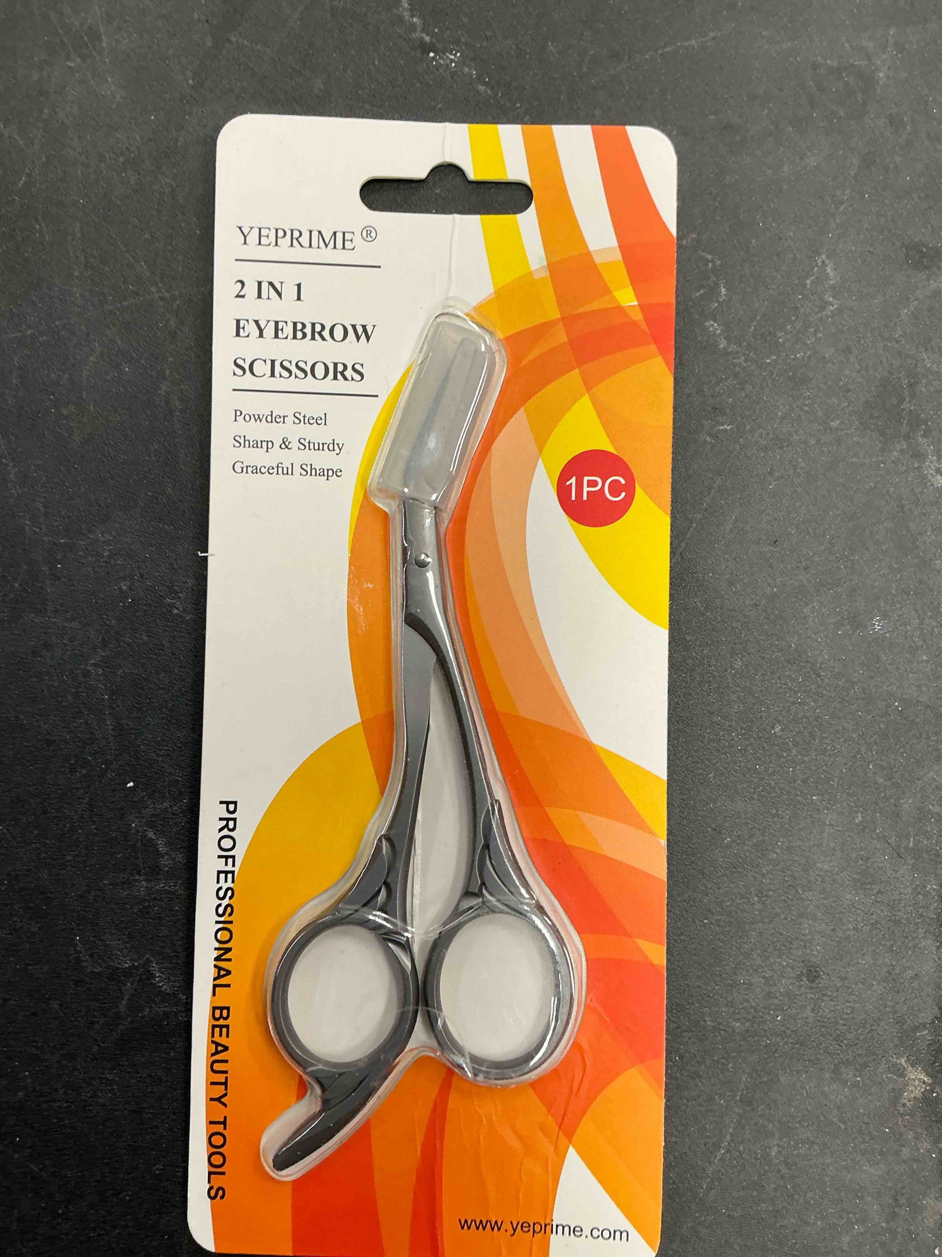 Condition photo showing New/Like New for Eyebrow Trimming Scissors with Comb, Gifts For Men Women Stocking Stuffers