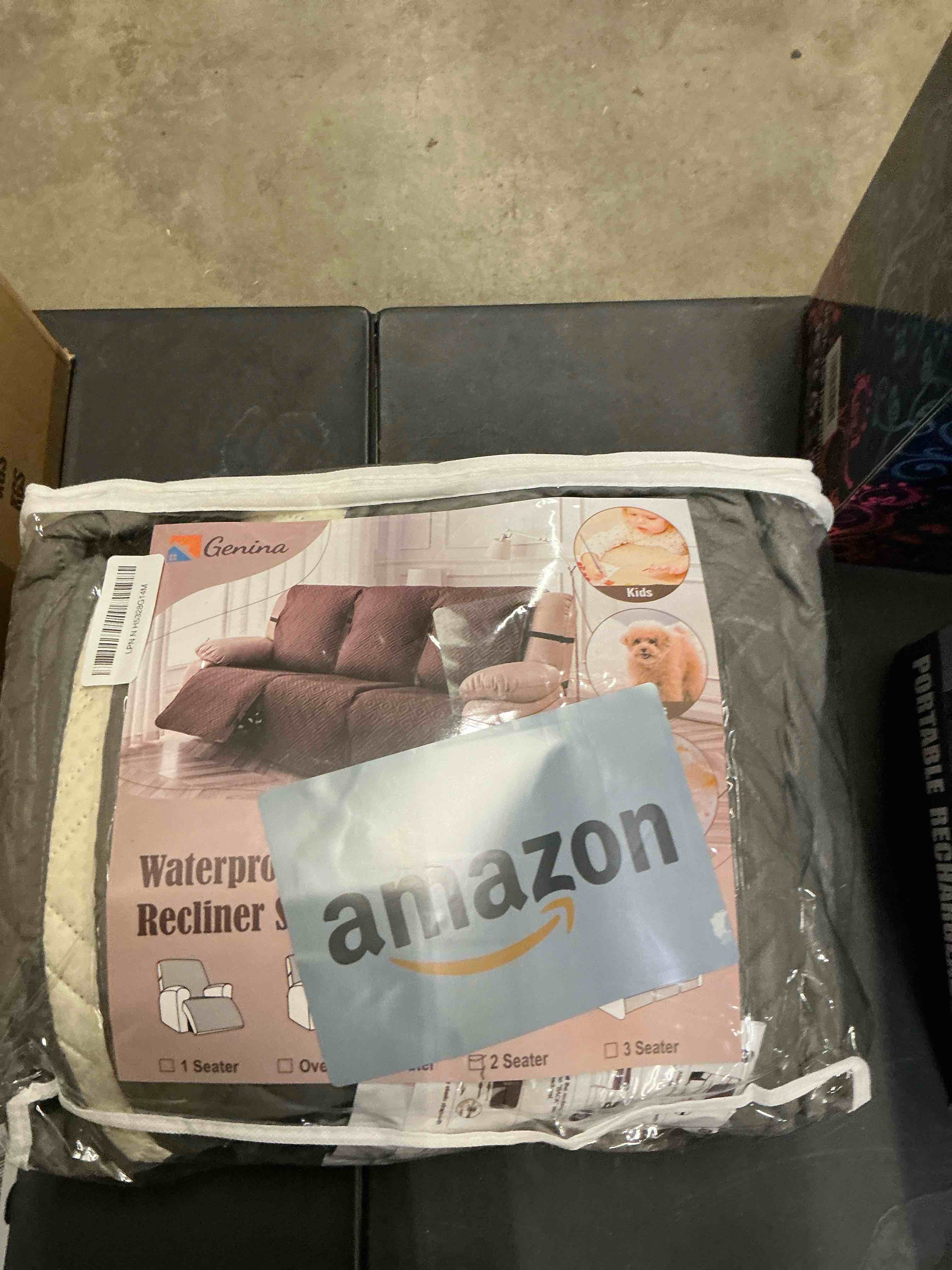 Waterproof Recliner Loveseat Covers 100% Protection Recliner Covers 2 Seater Non-Slip Sofa Covers Wa