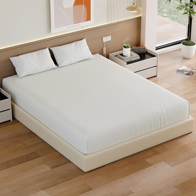 Grounding Fitted Sheets Queen Size, Grounding Sheets Queen with 10% Silver Fiber, 15'' Deep Pocket Grounded Fitted Bed Sheets for Better Sleep & Wellness, 60"x80"x15", Gray