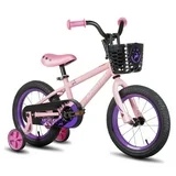 JOYSTAR Cervine 16 inch Kids Bike for Boys and Girls, Children Bicycle in Pink