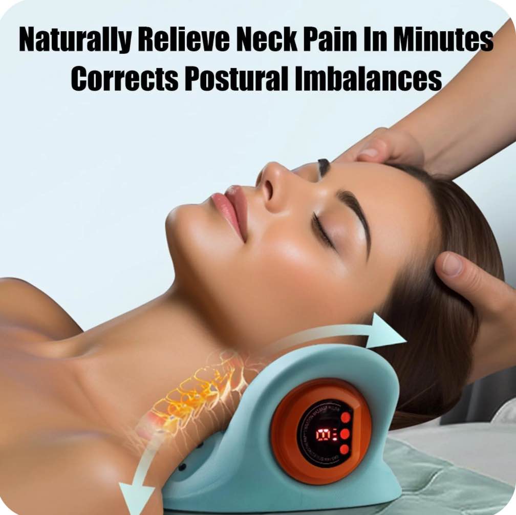 2025 Neck Massager, Top Notch Massager, Shiatsu Neck and Back Massager, Electric 4d Neck and Shoulder Massager with Heat, 26° Angle Neck Massager for Pain Relief Deep Tissue 