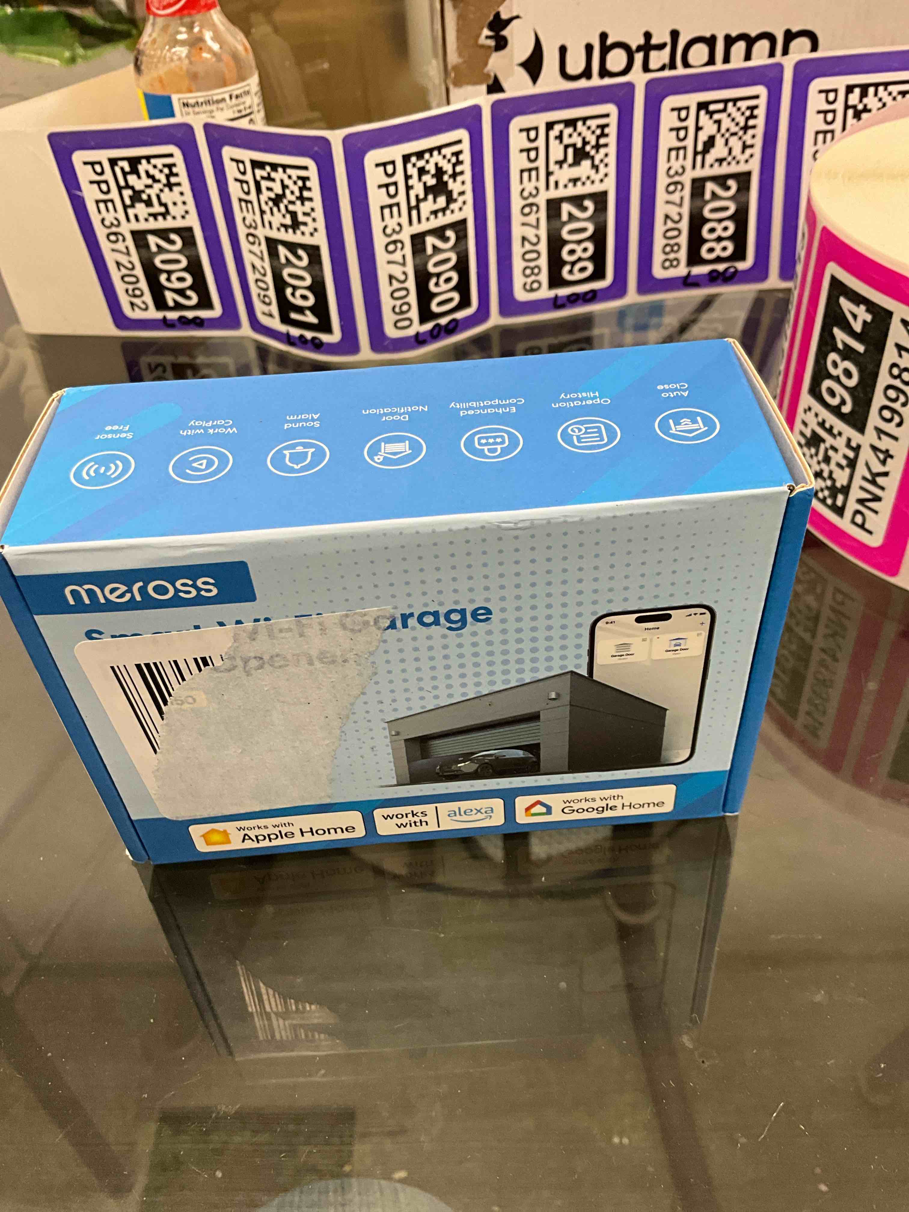 Condition photo showing Good Condition for meross Smart Garage Door Opener Remote, Compatible with Apple HomeKit, Amazon Alexa, Google Assistant, CarPlay and SmartThings, Enhanced Compatibility, New Version