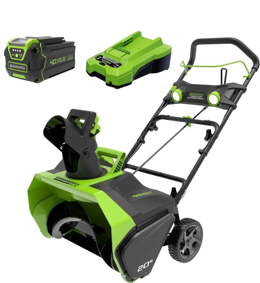 Greenworks DigiPro G-MAX 20 In. 40V Cordless Snow Blower