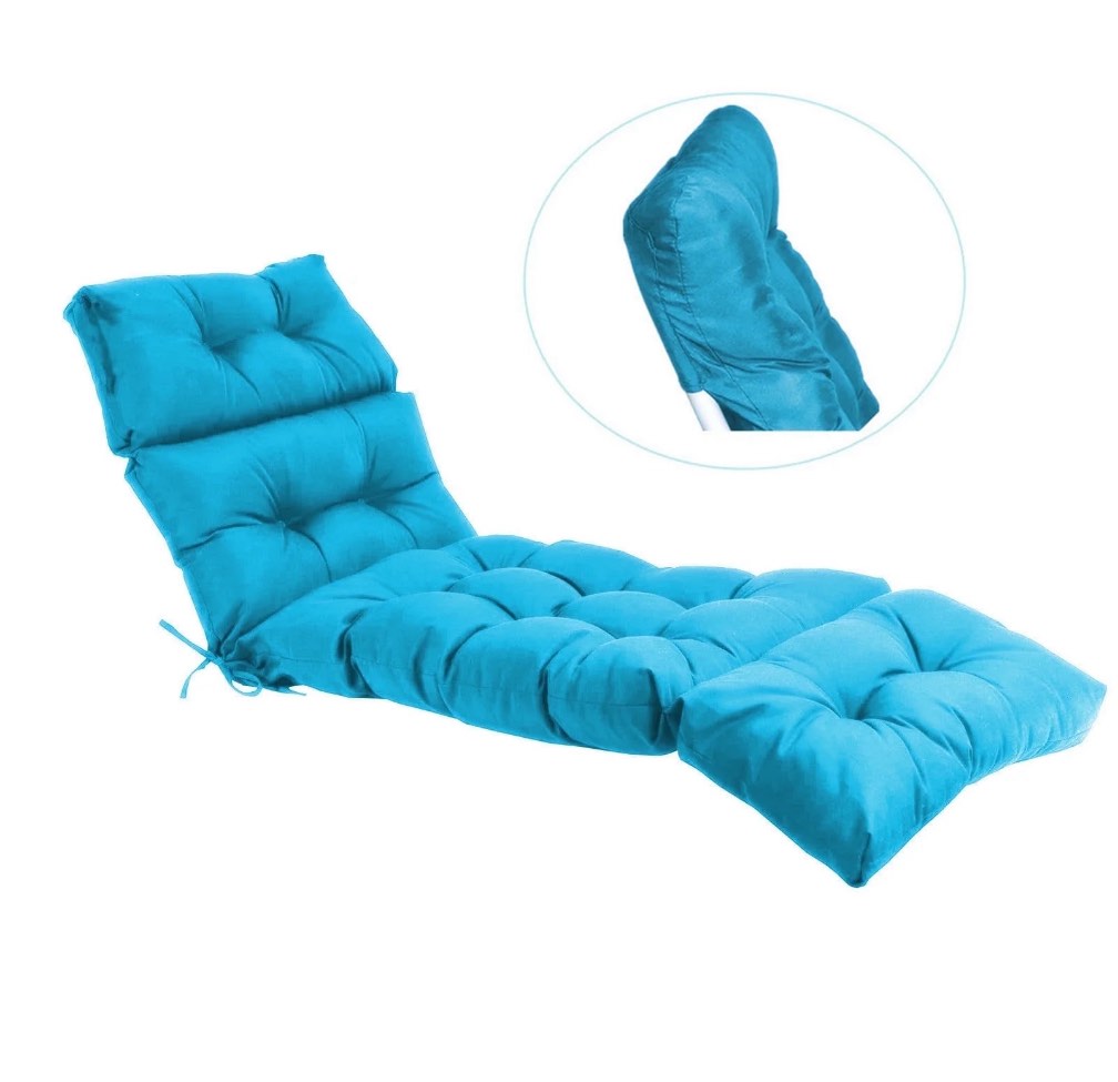 outdoor chaise lounge cushion 72.8 sunproof waterproof inlife garden patio rocking chair cushion