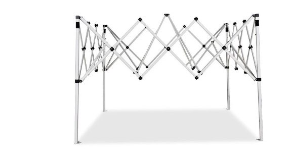 GVDV Canopy Tent, 10x10 ft Easy Pop up Outdoor Canopy Tent, Portable Straight Leg Gazebo Instant Canopy