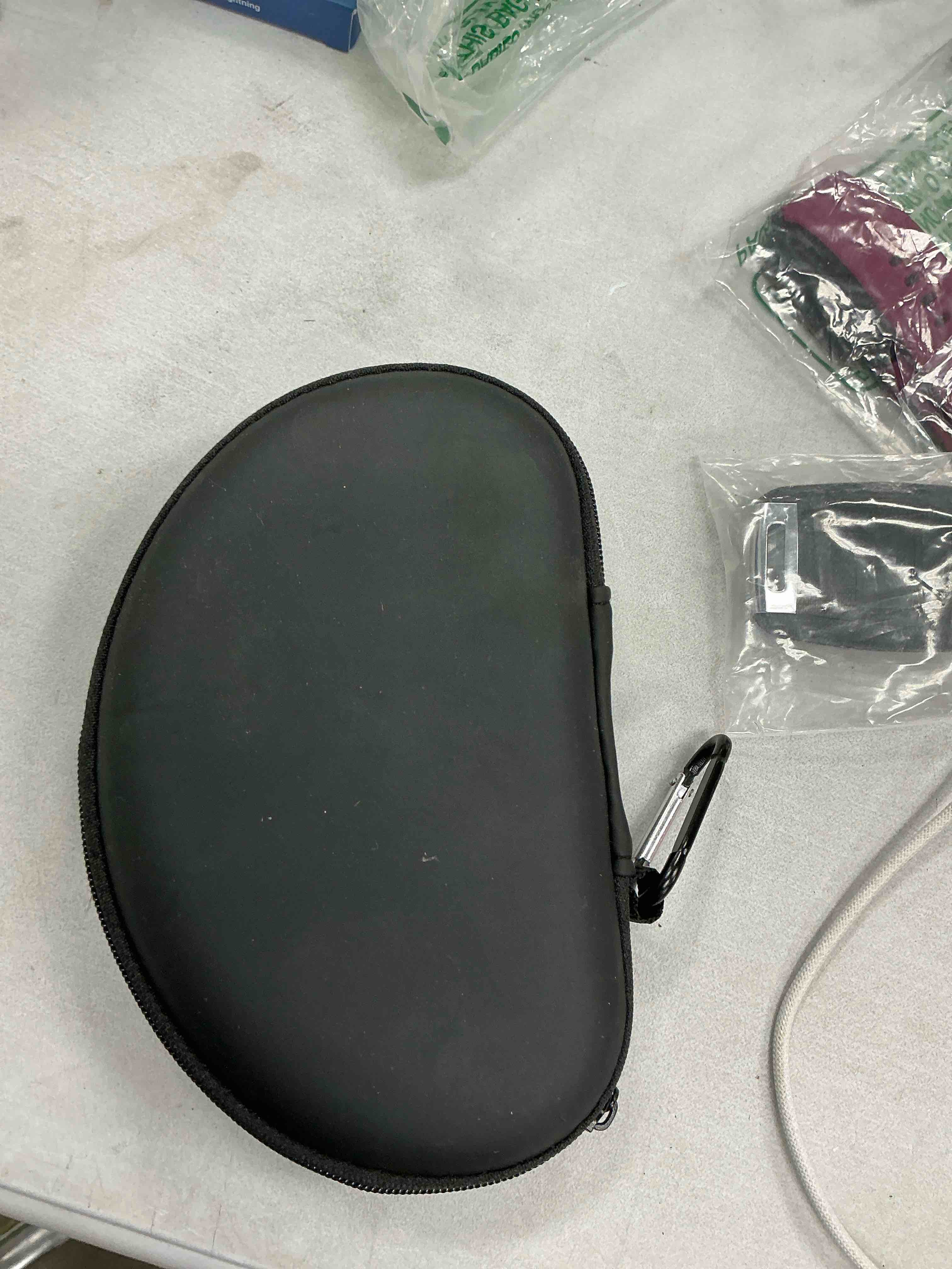 Condition photo showing Good Condition for Bluetooth Headset, 2024 Upgraded Neckband Bluetooth Headphones with Retractable Earbuds, Noise Cancelling Stereo Earphones with Mic, Foldable Wireless Headphones for Sports Office with Carry Case Rose Gold