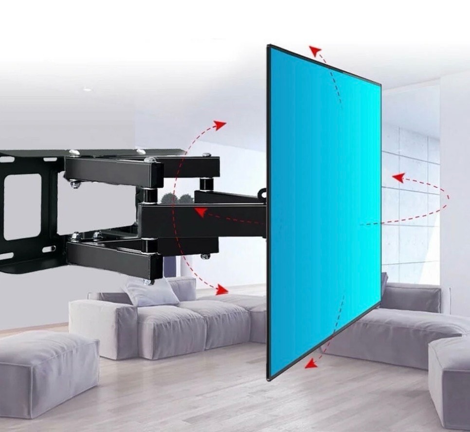 UBesGoo 32-90 Full Motion LCD LED Plasma Flat TV Wall Mount Bracket 32 55 60 65 90