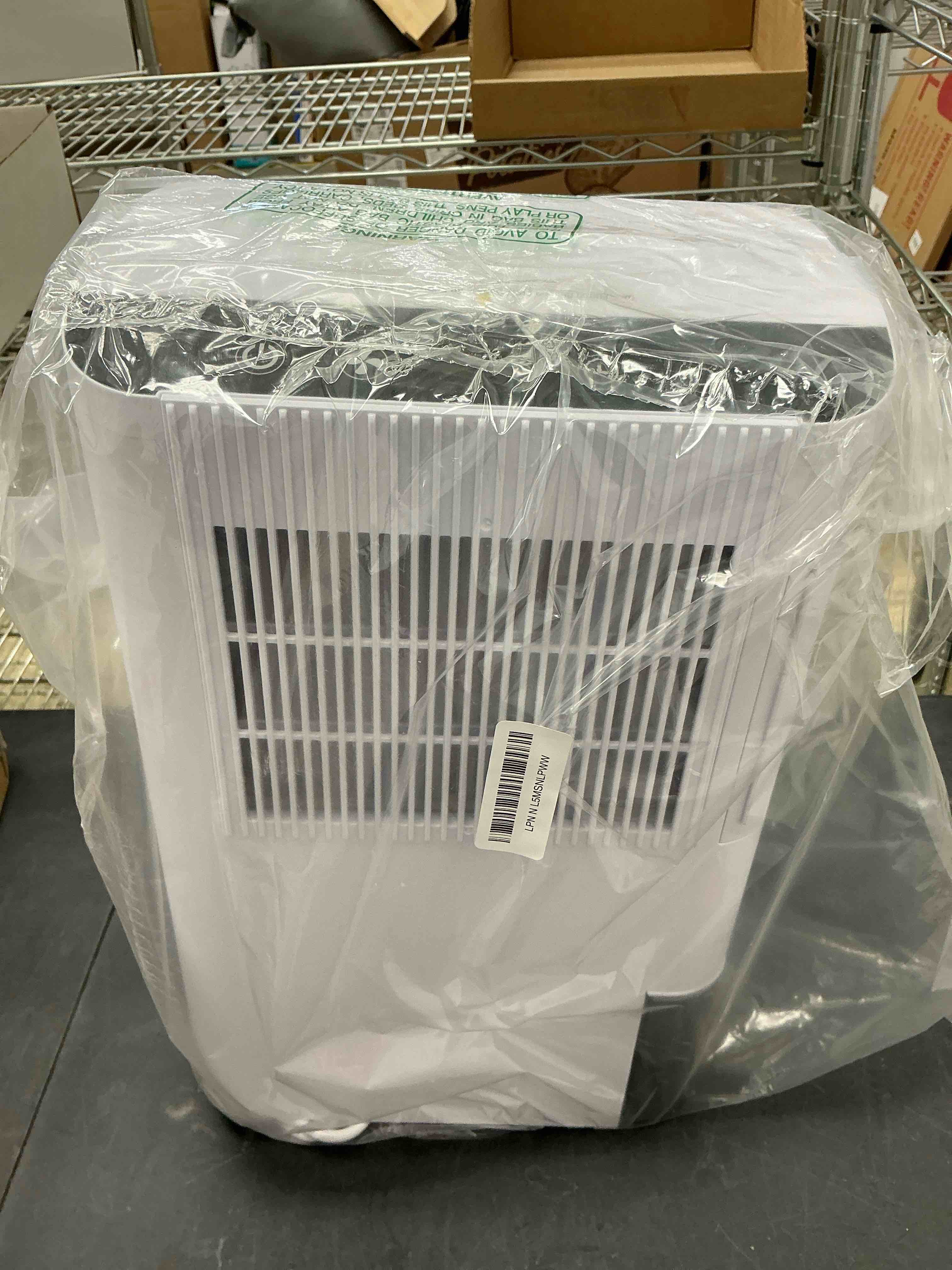 Condition photo showing Good Condition for Dehumidifiers for Home, 2000 Sq.Ft Small Dehumidifier with 3.3ft Drain Hose, 2.5L Tank, Timer Sleep Mode, Portable Dehumidifier for Basement, Bedroom, Bathroom (Pure White)