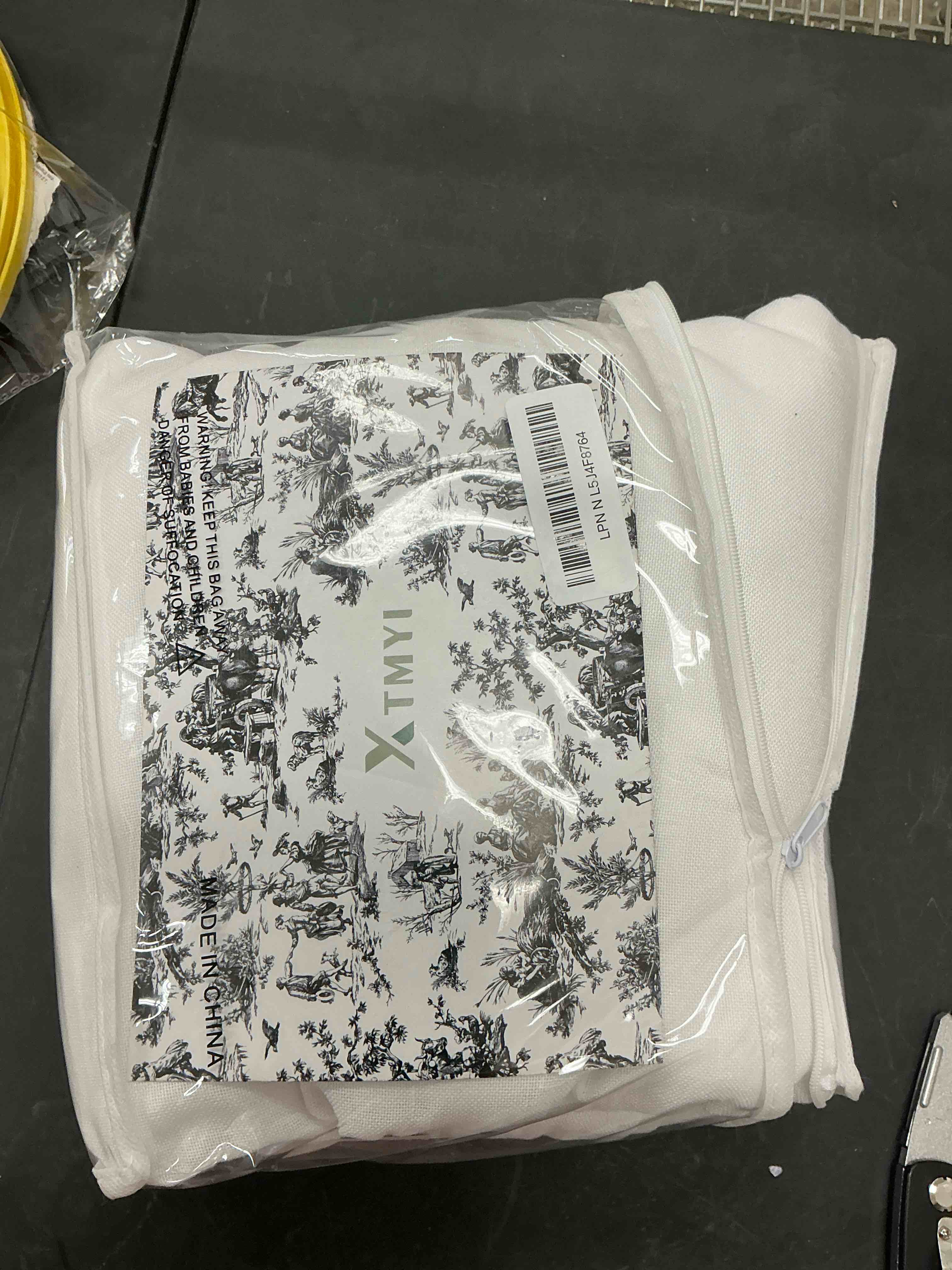 Condition photo showing Good Condition for White Curtains 70 Inch Wide by 84 Long for 72 in Width Window,2 Panels Linen Cotton Back Tab Hooks Pleated Light Filtering Semi Privacy Extra Wide Sheer Curtains for Bedroom Living Room,70x84 Length 70"W x 84"L (Pack of 2) White