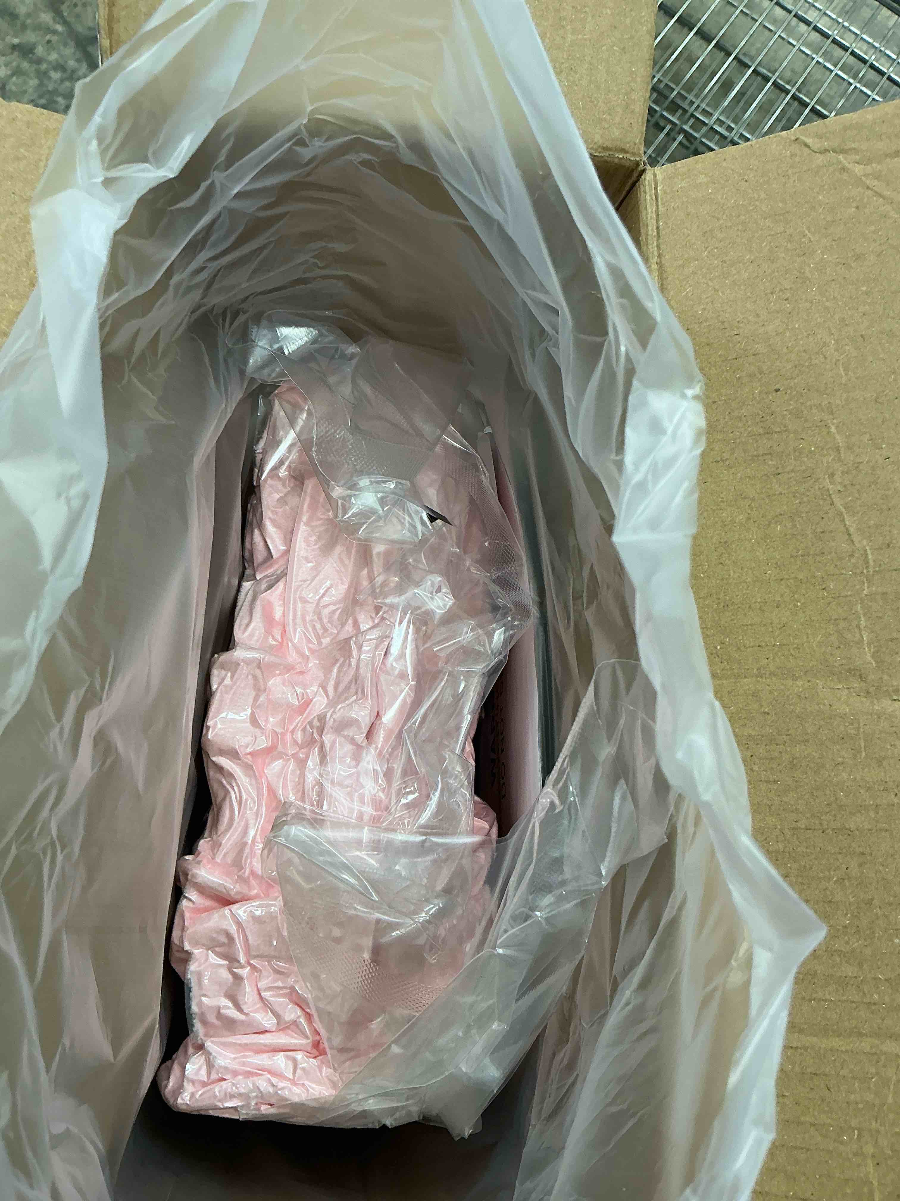 Condition photo showing New/Like New for Electric Heated Blanket, Flannel & Sherpa Fast Heating Soft Fleece Heated Twin Blanket 62"x84" with 8 Heating Levels & 8H Auto Off - Pink Pink Twin-62" x 84"