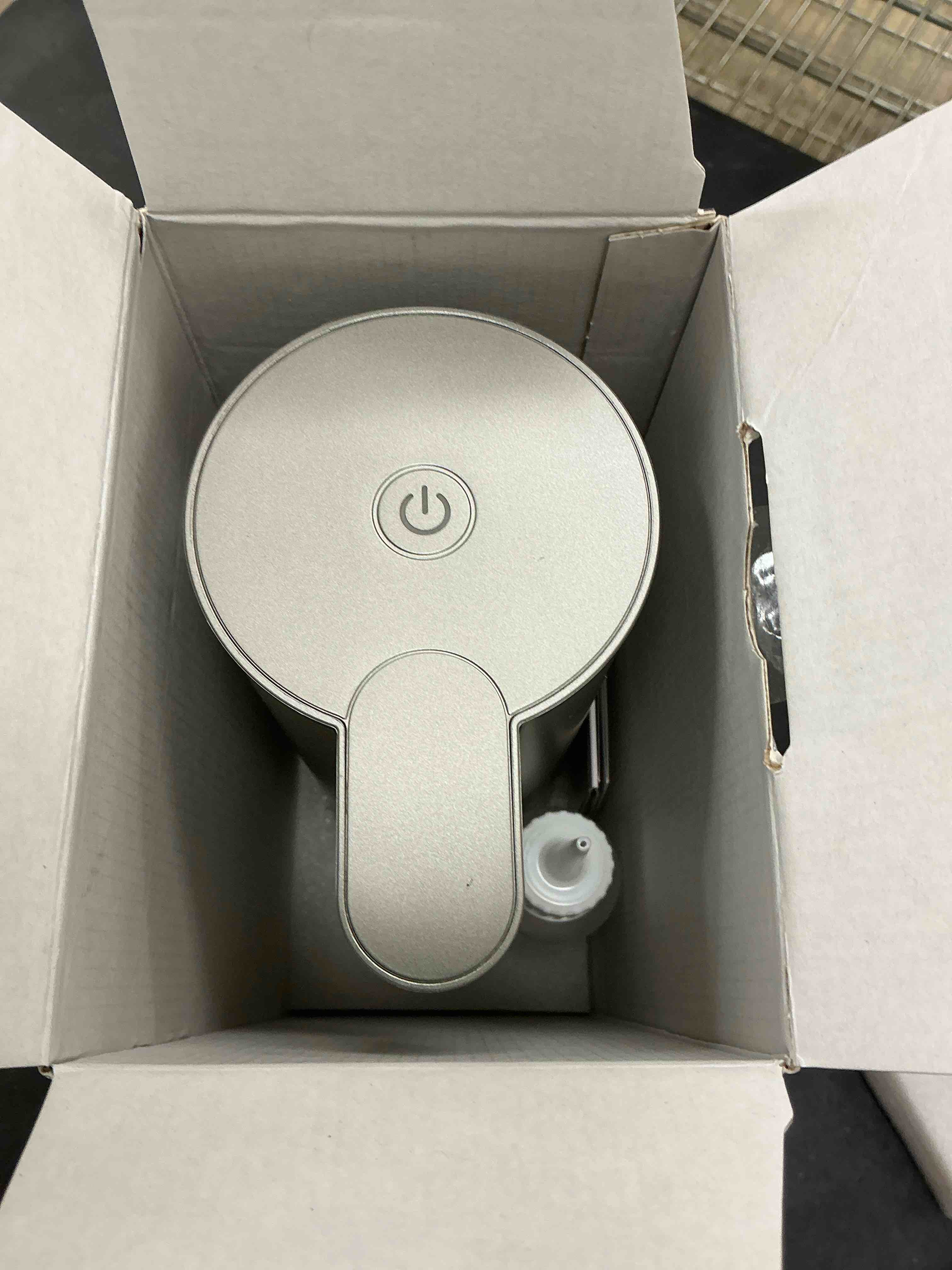 Condition photo showing New/Like New for Automatic Foaming Soap Dispenser, Rechargeable Touchless Foam Hand Soap Dispenser for Bathroom, Stainless Steel Soap Pump for Kitchen, Water-Resistant, Xmas Gift 9oz Silver