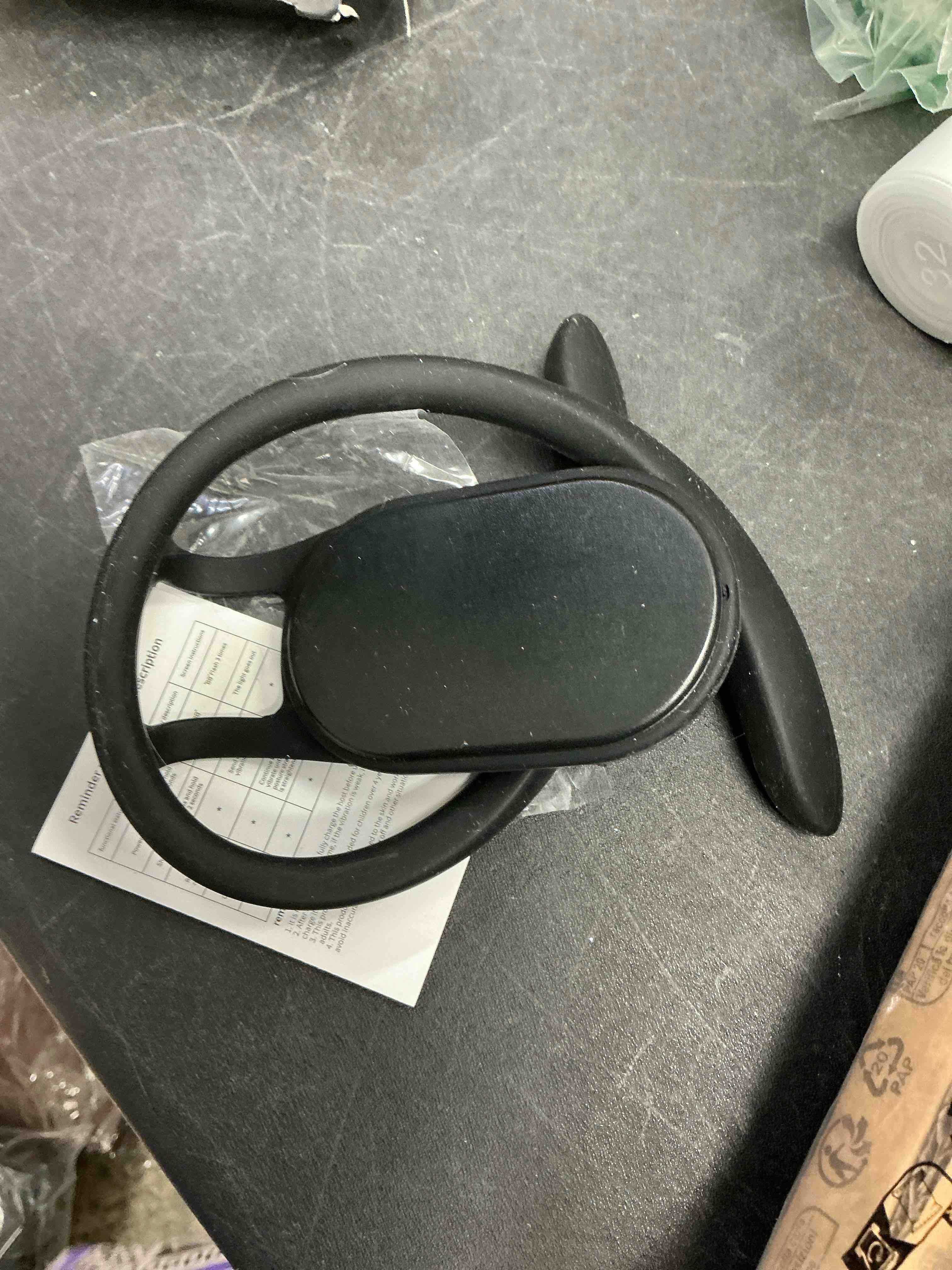 Condition photo showing Good Condition for Smart Posture Trainer, Smart Posture Corrector Prevent Hunchback Accurate Monitoring Hanging Back Posture Correction for Student, Intelligent Posture Trainer with LCD (Black)