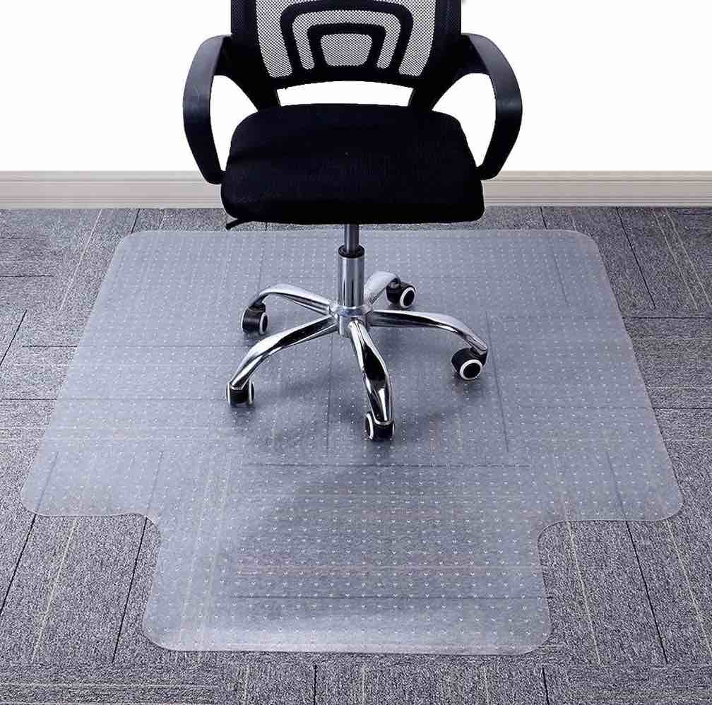 office carpet chair mat for low pile carpet floors,carpet protector mat with lip,  carpet chair mat on carpet for easy rolling,office carpeted floor mats for computer chairs desk,gaming floor