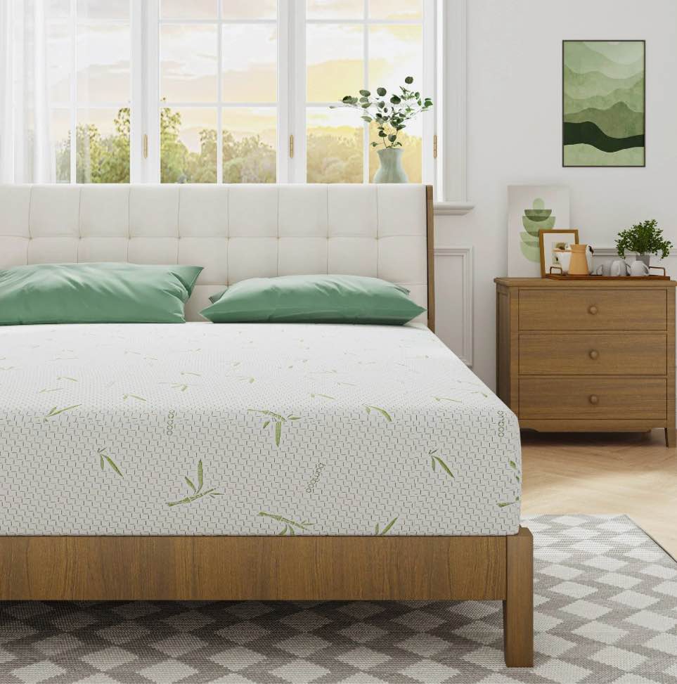 arctus twin mattress, 8 inch gel memory foam mattress in a box, medium