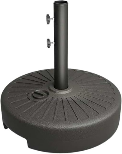 ainfox weighted base for 7.5-13ft patio umbrella heavy duty water filled market umbrella stand