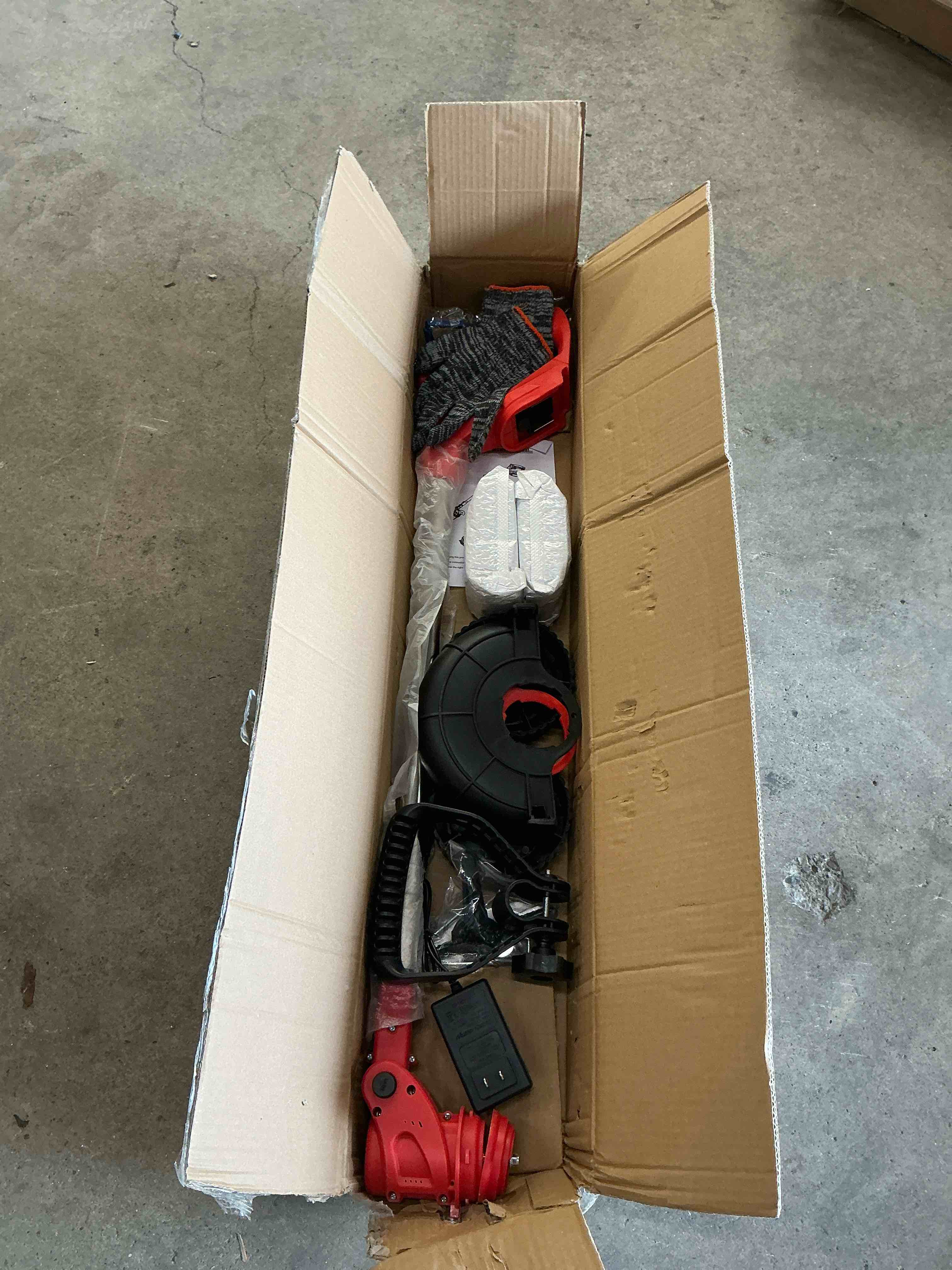 Condition photo showing New/Like New for grass trimmer cordless electric weed eaters & weed trimmer weed lawn edge trimmer mower with upgraded wheels