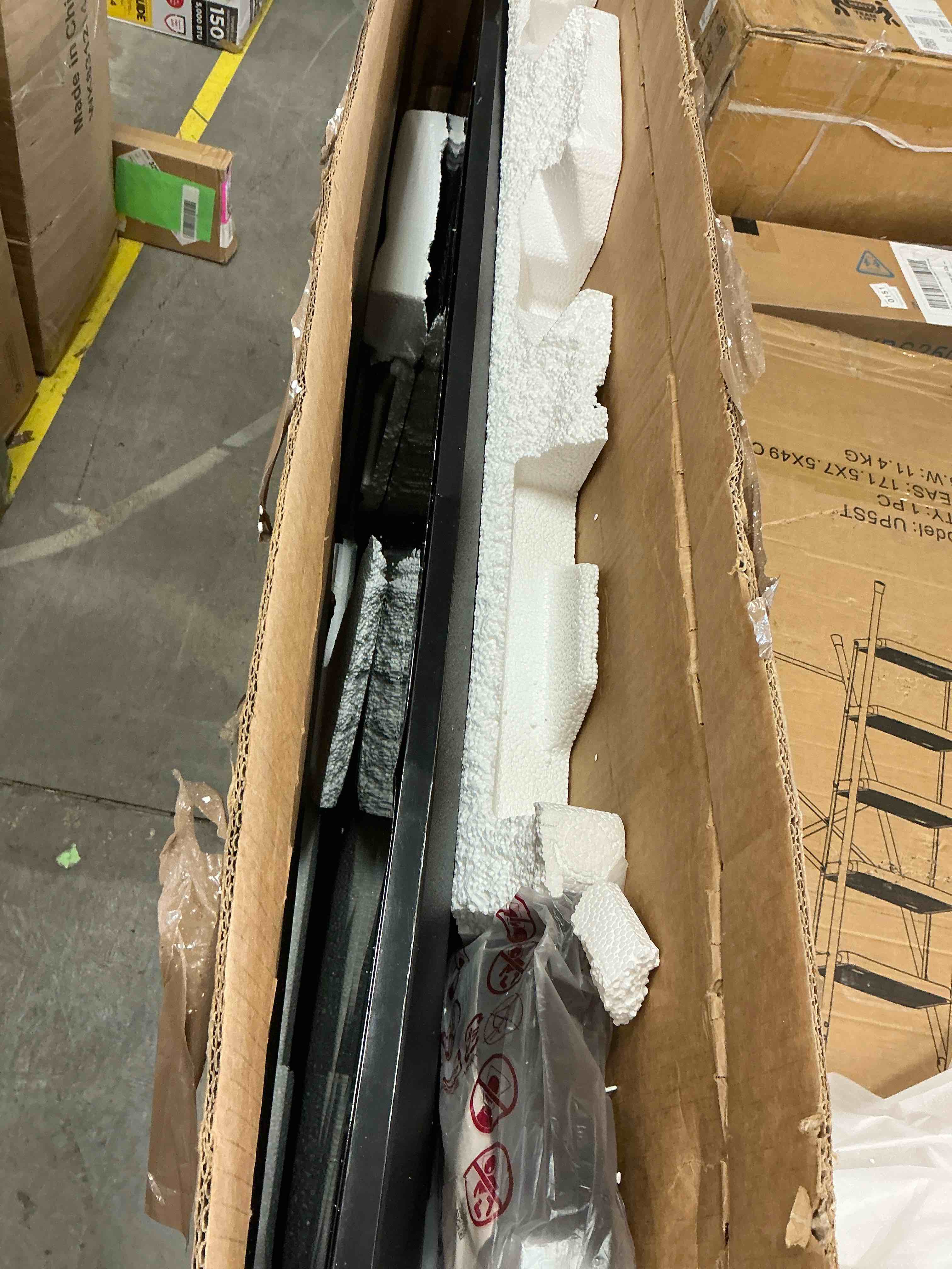 Condition photo showing As Is for lg 55  4k uhd ua75 ai smart tv  55ua7500