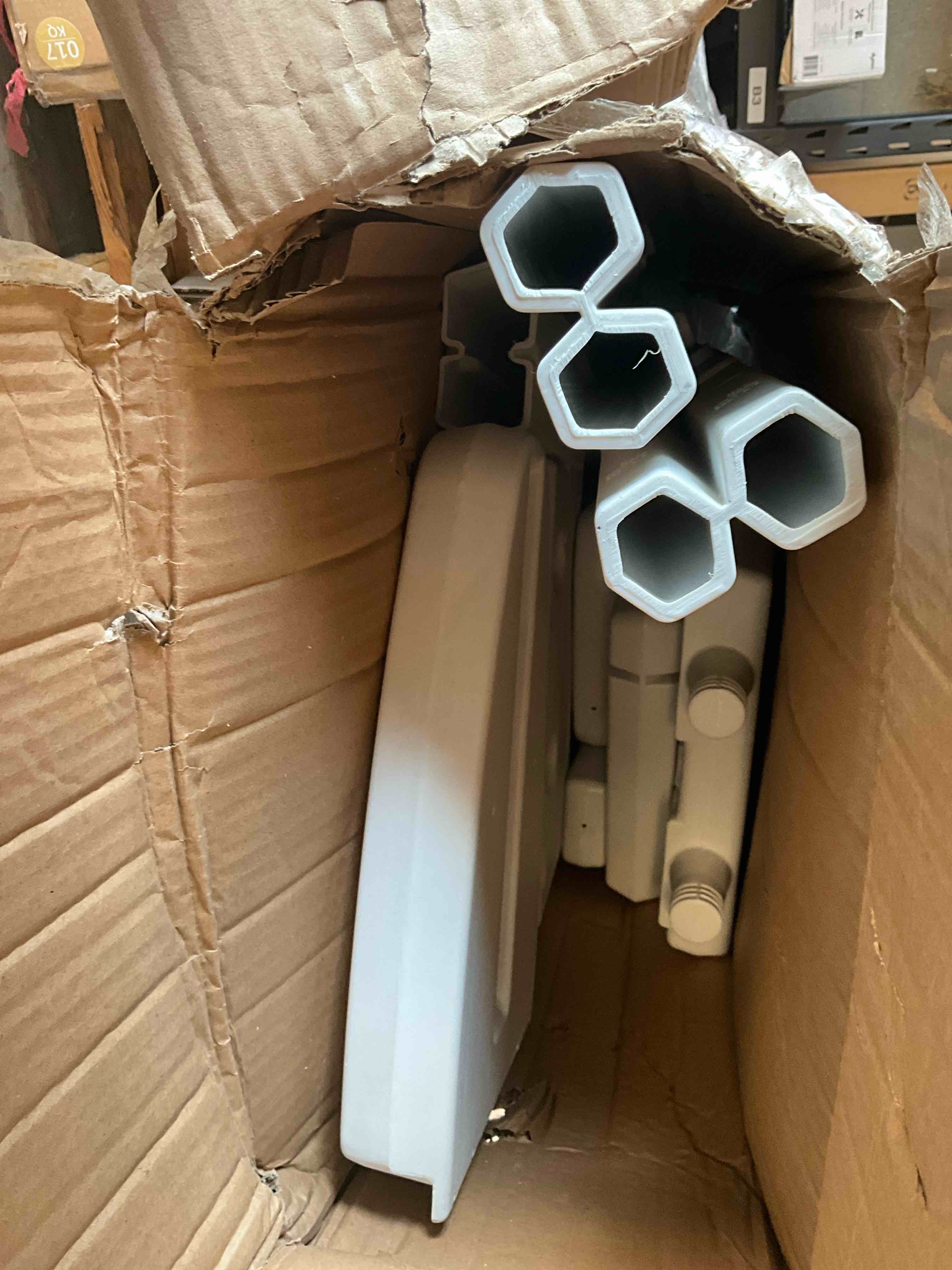 Condition photo showing Good Condition for blue wave ne1175 heavy duty in-pool ladder - white