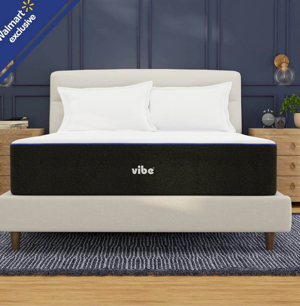 Vibe 12" Full, Luxury Plush Super Cooling Gel Memory Foam Mattress