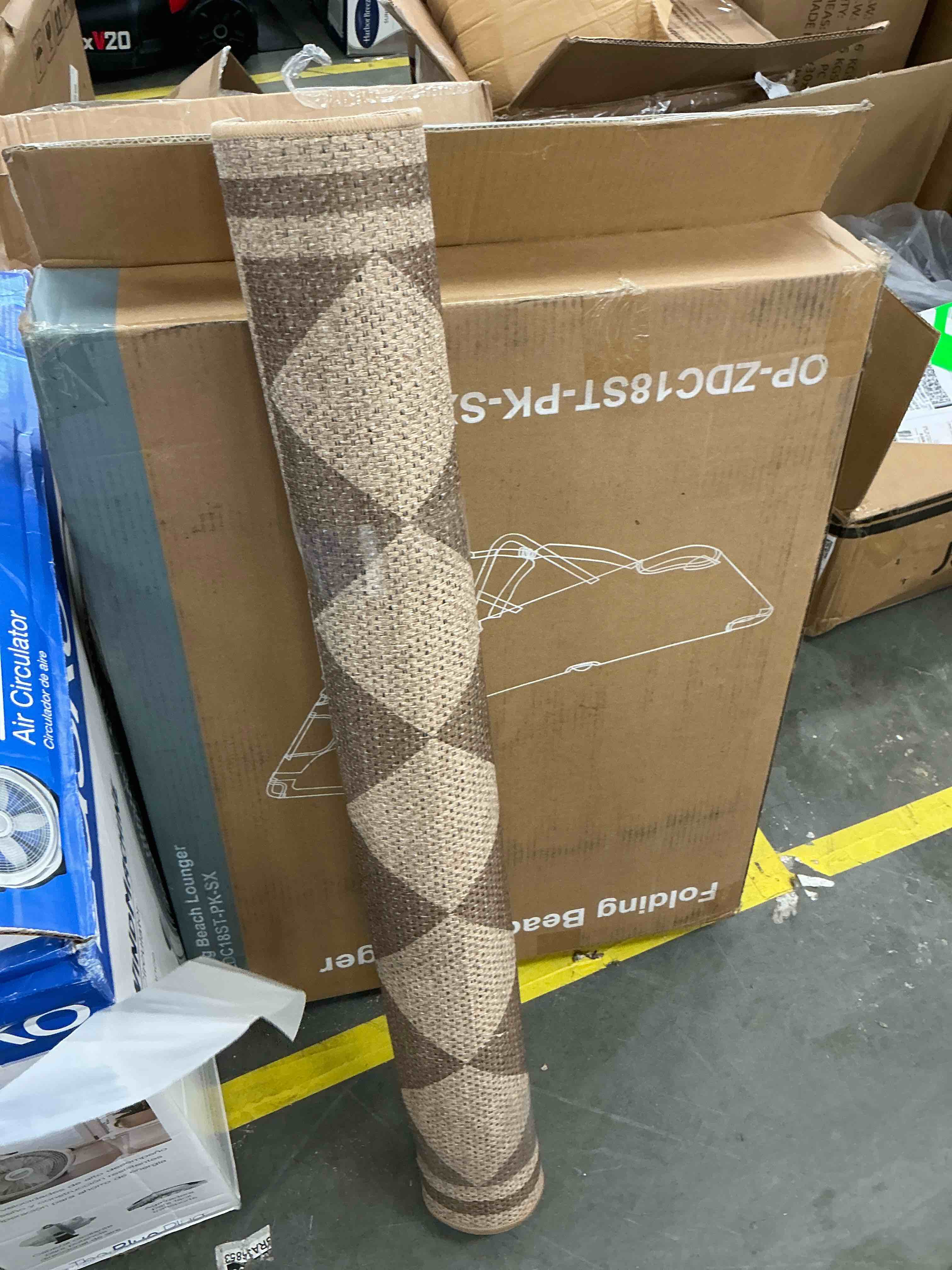 Condition photo showing New/Like New for vunate doormat for inside 35 x59 entryway rugs non slip absorbent welcome mat easy jute dirt trapper low-profile door rug for entryway indoor entry mat washable indoor doormat beige
