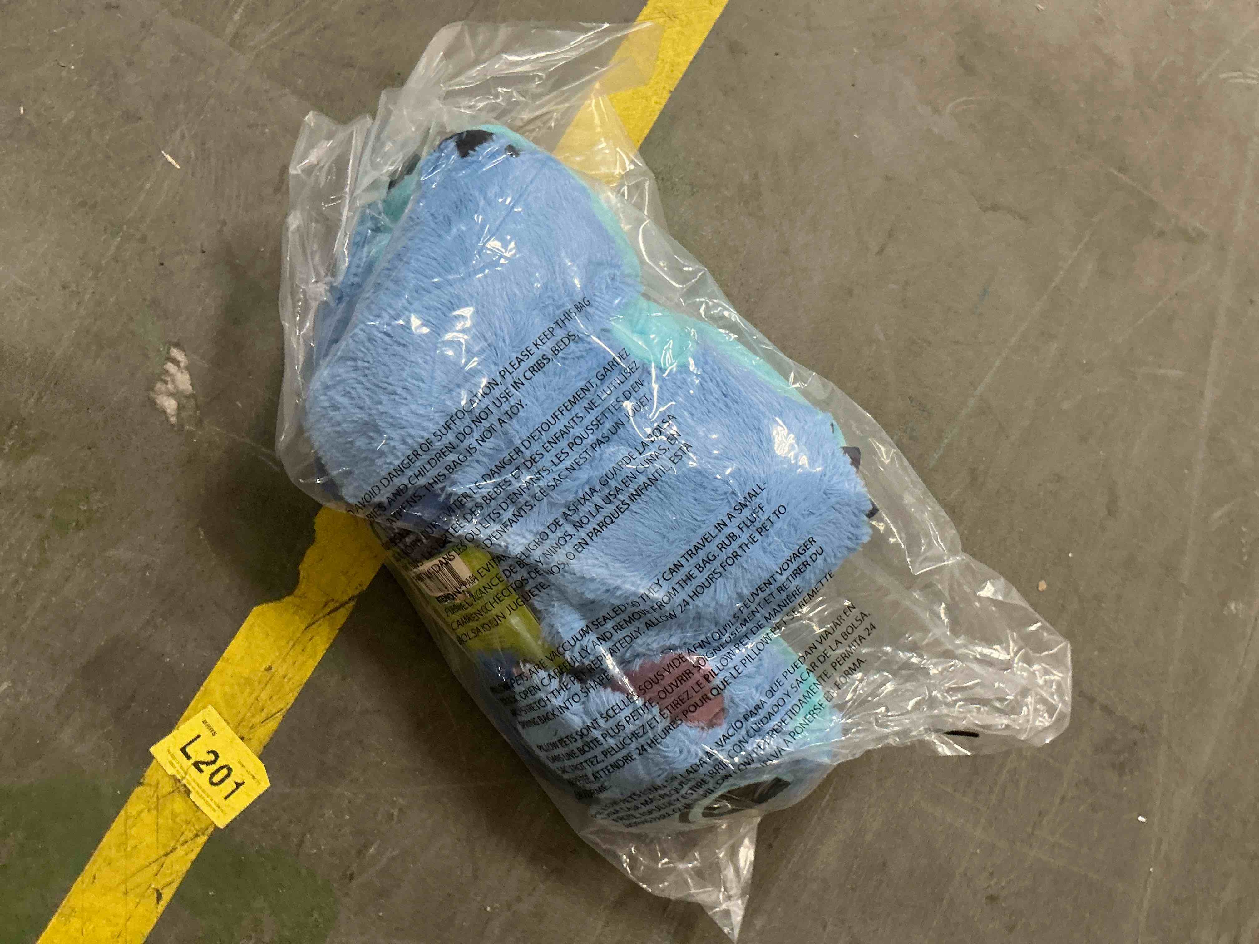 Condition photo showing New/Like New for pillow pets disney lilo and stitch - stitch stuffed animal plush toy
