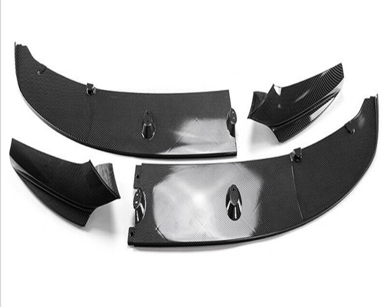 front bumper lip spoiler splitter carbon 