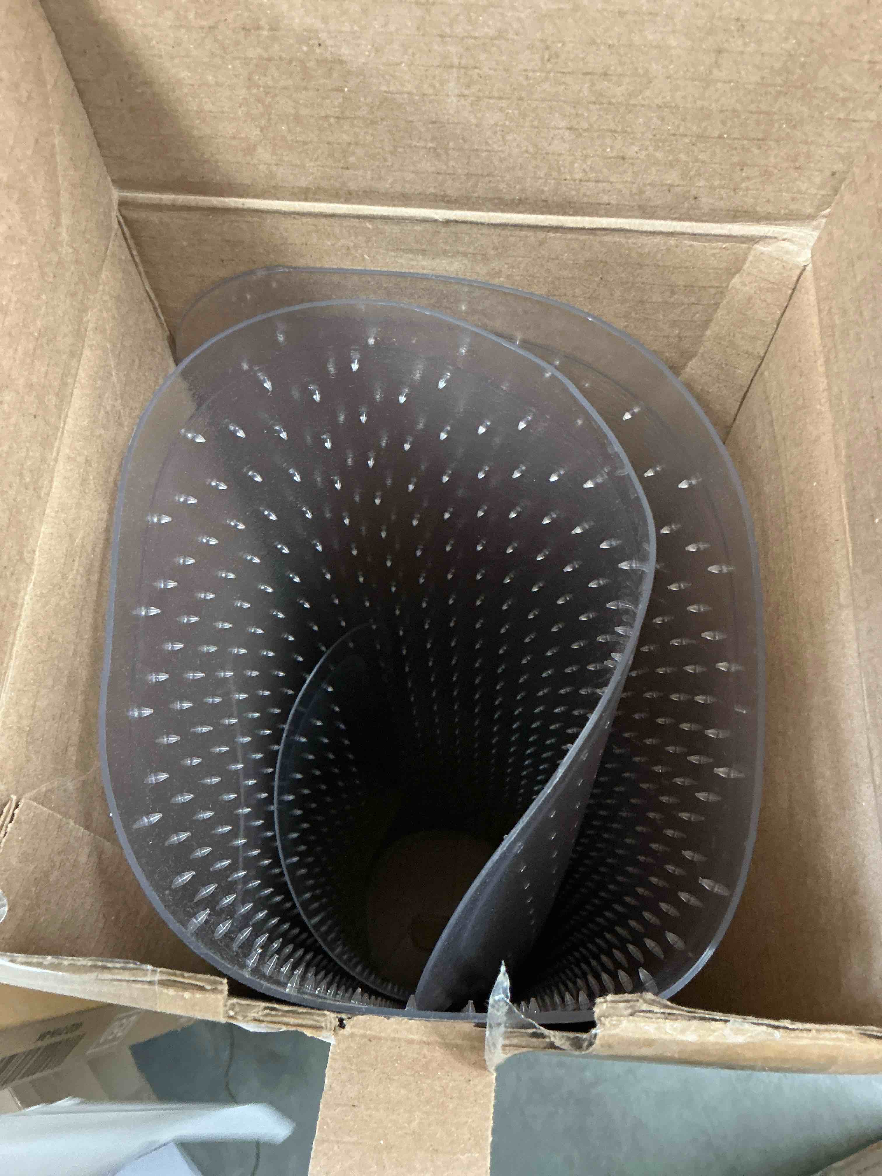 Condition photo showing Good Condition for amazon basics office chair mat for low pile carpeted floors with lip, 36" x 48", clear 36” x 48” with lip