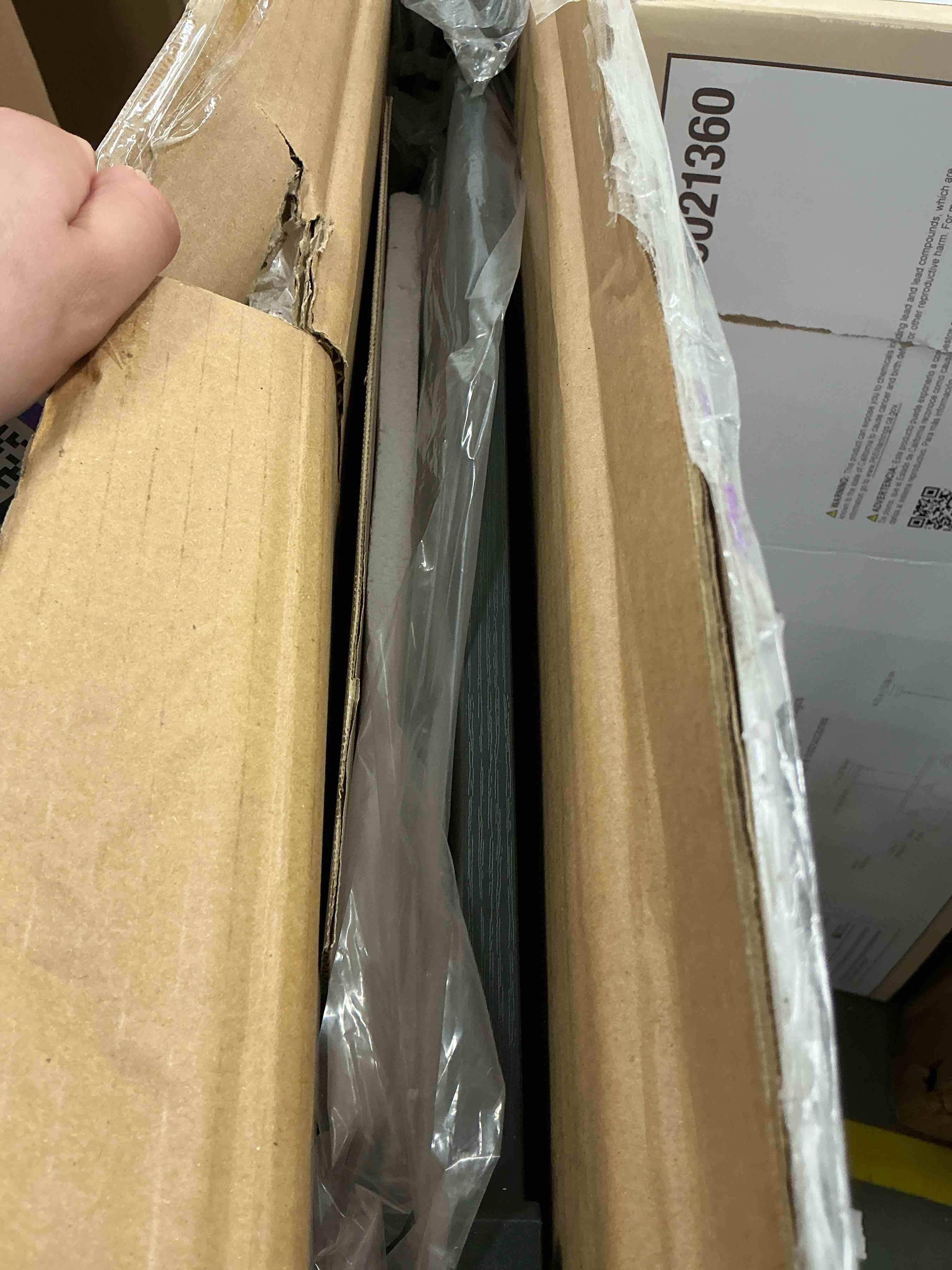 Condition photo showing Good Condition for dumos 32 inch office small computer desk modern simple style writing study work table for home bedroom - wood black