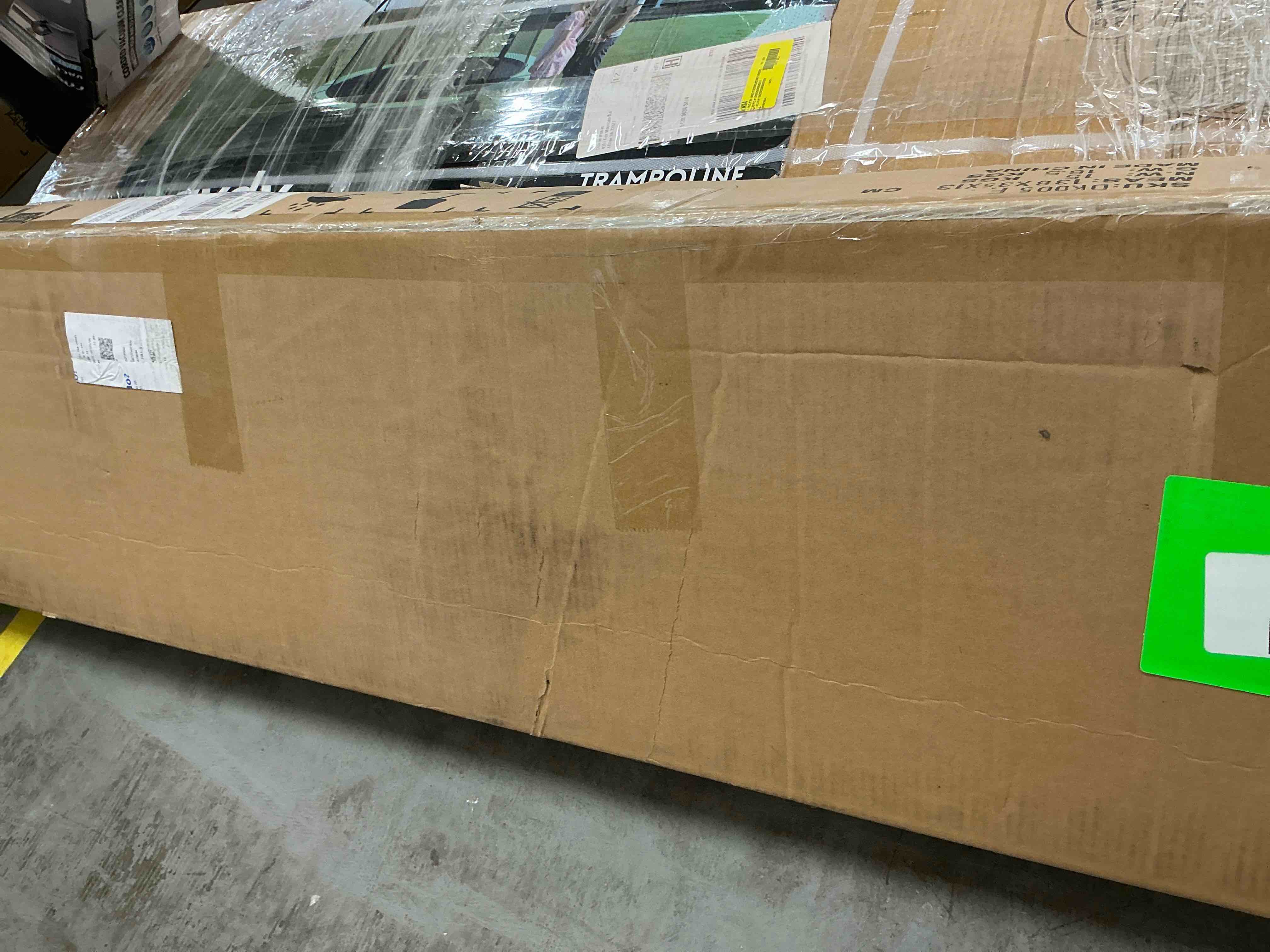 Condition photo showing New/Like New for metal full size bed frame with headboard,victorian style headboard and footboard, no squeak, heavy duty 1500lbs support, easy 30-min tool-free assembly, no box spring needed/underbed storage
