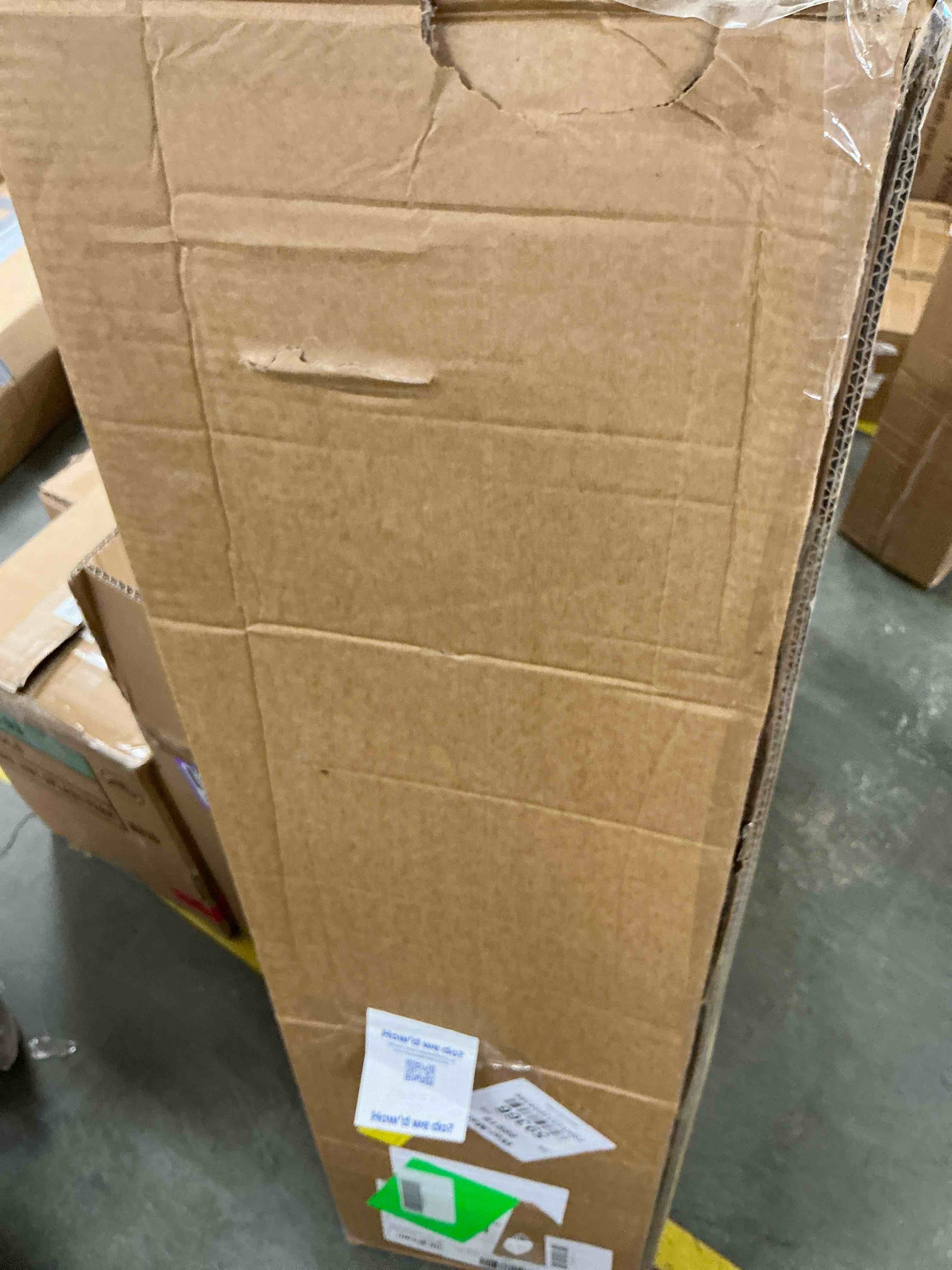 Condition photo showing New/Like New for gtouse mobile tv floor stand for 12-43 inch tvs, height adjustable rolling floor stand tv mount with wheels