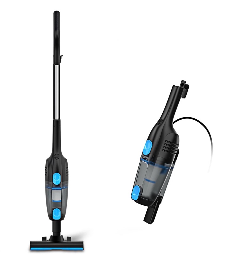 INSE Corded Vacuum Cleaner  Ultra-Lightweight Bagless Upright Vacuum for Home Hard Floor Carpet Pet Hair Car