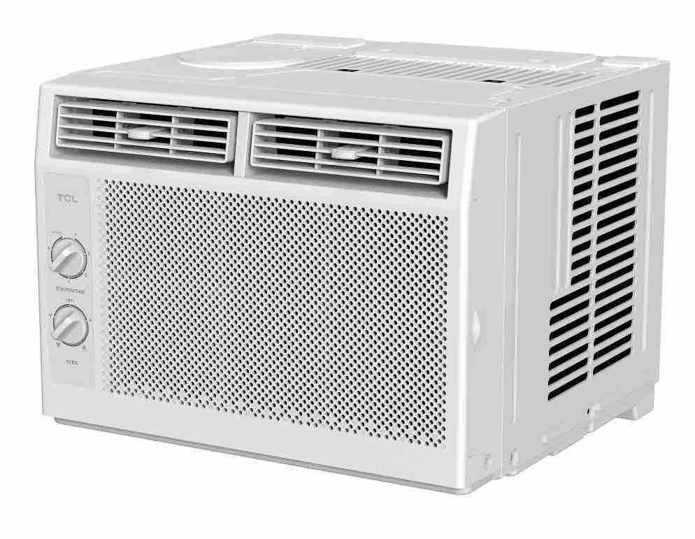 tcl 5 000 btu mechanical window air conditioner  white  w5wm-3