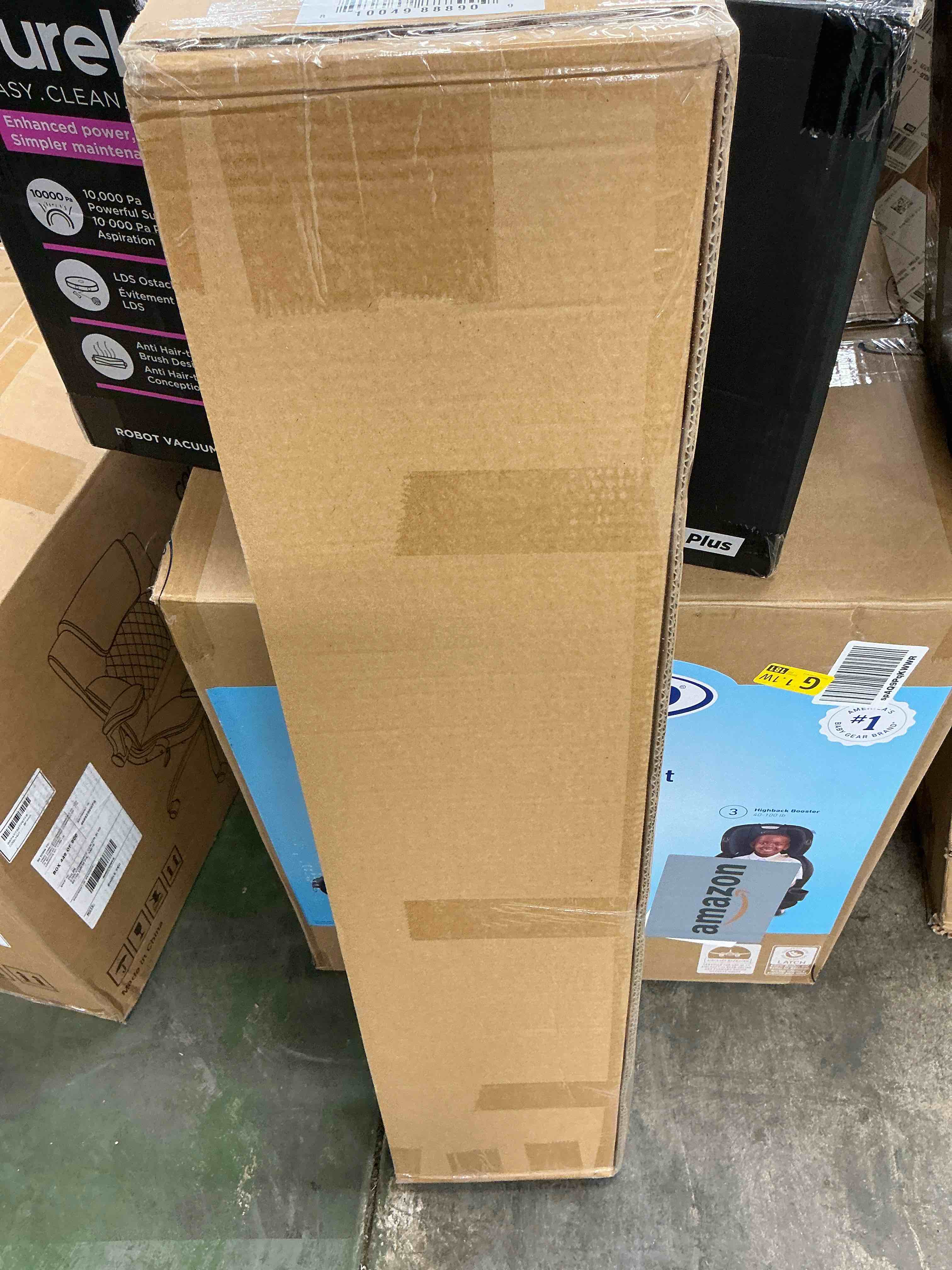 Condition photo showing New/Like New for chicology 2" cordless faux wood blinds, room darkening smooth pvc window blinds, cordless lift, light control and privacy, inside/outside mount, moisture resistant, basic white, 33" w x 60" h 33"w x 60"h basic white