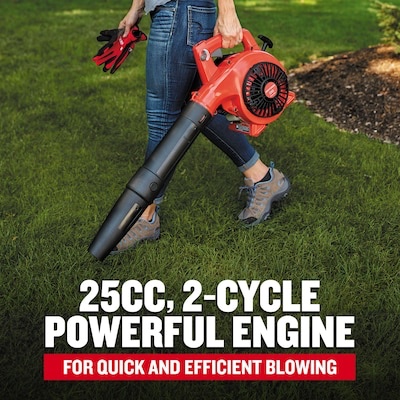 craftsman b2000 25-cc 2-cycle 410-cfm 180-mph gas handheld leaf blower