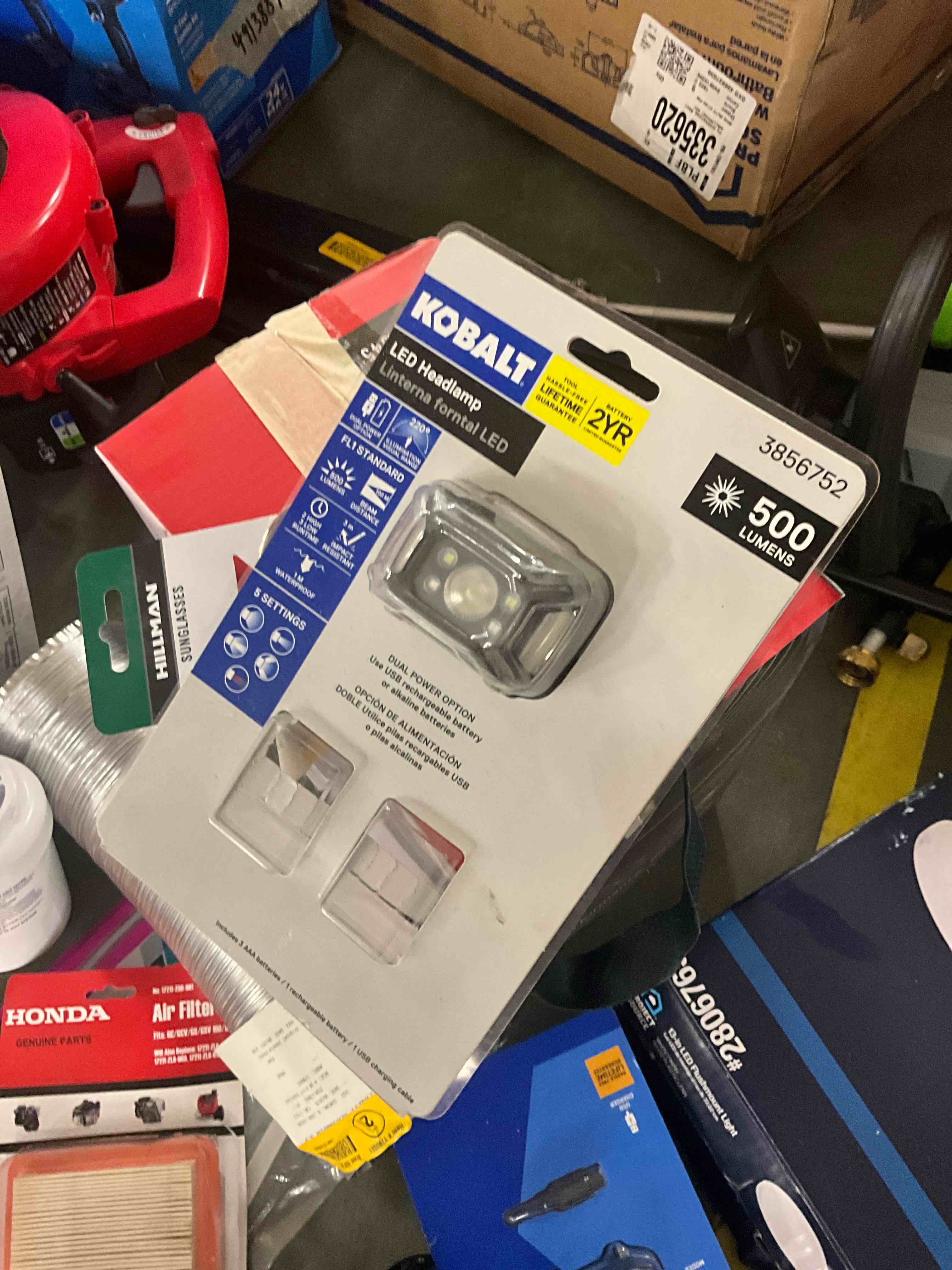 Condition photo showing Good Condition for kobalt 500-lumen 5 -mode led headlamp