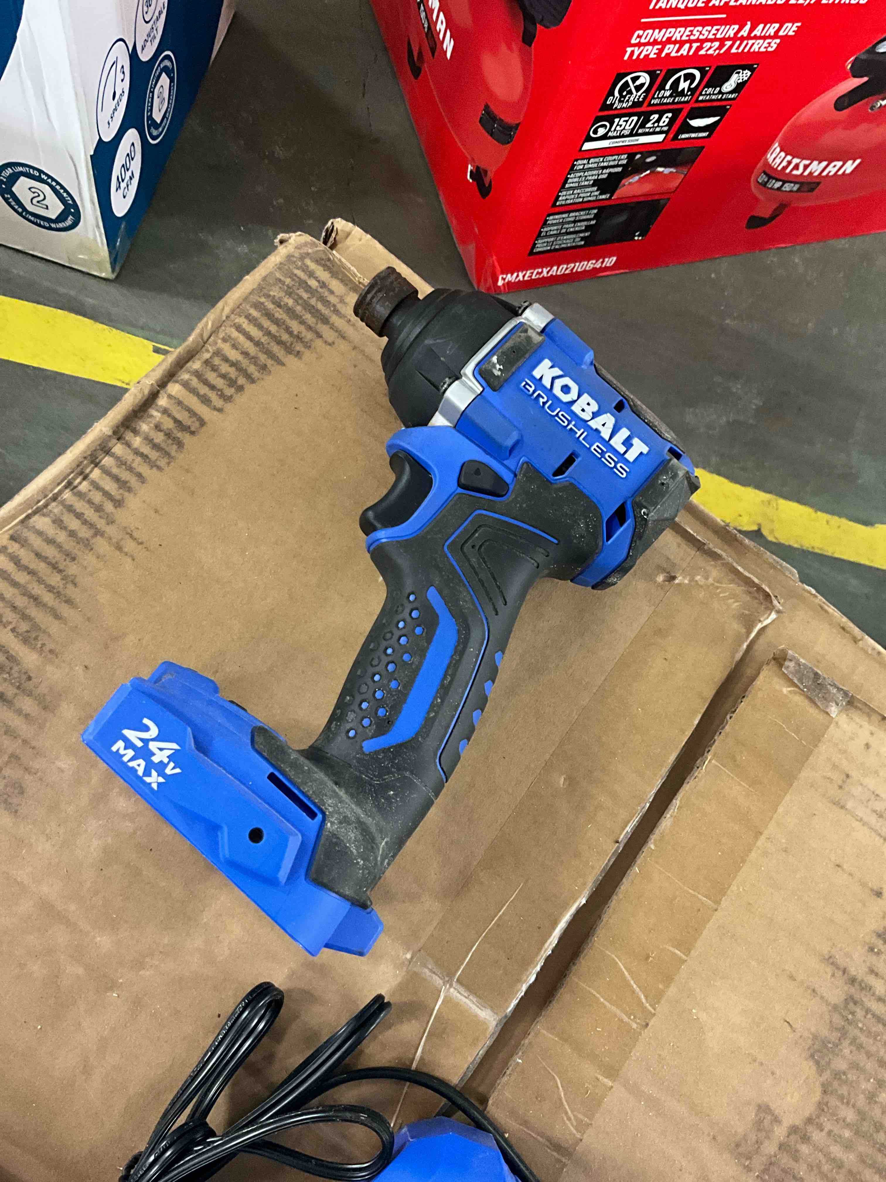 Condition photo showing Good Condition for kobalt 24-volt 1/4-in brushless cordless impact driver-tool only