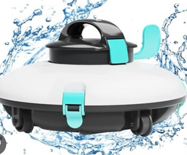 robotic pool cleaner, automatic pool vacuum, dual-motor, stronge