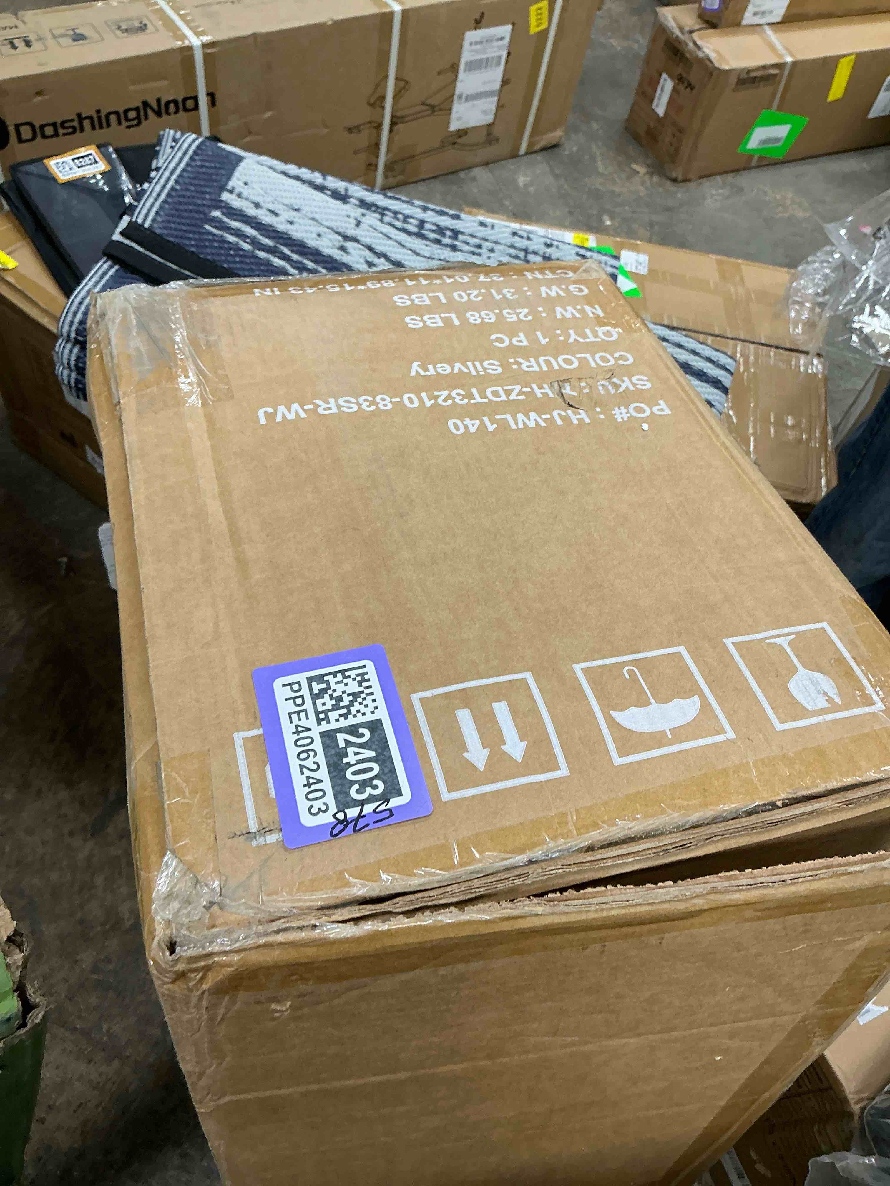 Condition photo showing New/Like New for concetta multi-functional folding telescopic ladder - made of aluminum alloy with anti-slip design and safety lock system supports up to 330 lbs su