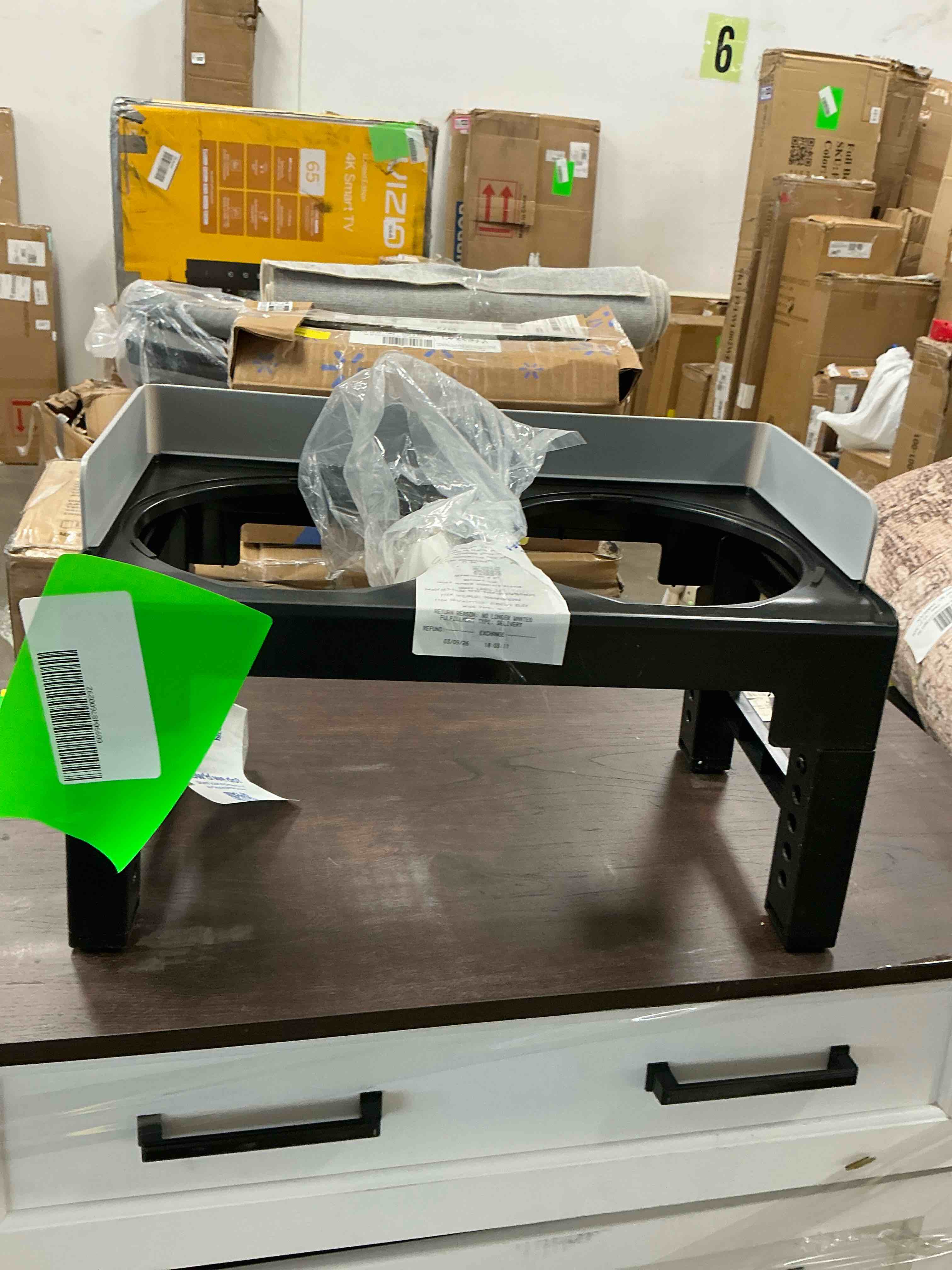 Condition photo showing Good Condition for euqvunn elevated dog bowls raised dogs bowl stand for medium large dog 6 heights adjustable 3.1 8.7 9.4 10.2 11 11.8 dog feeder