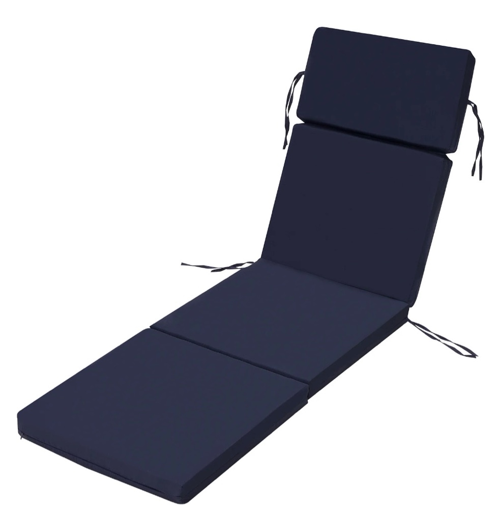 YEERSWAG 72x21x2.5 inch Chaise Lounge Recliner Outdoor Seating Cushions