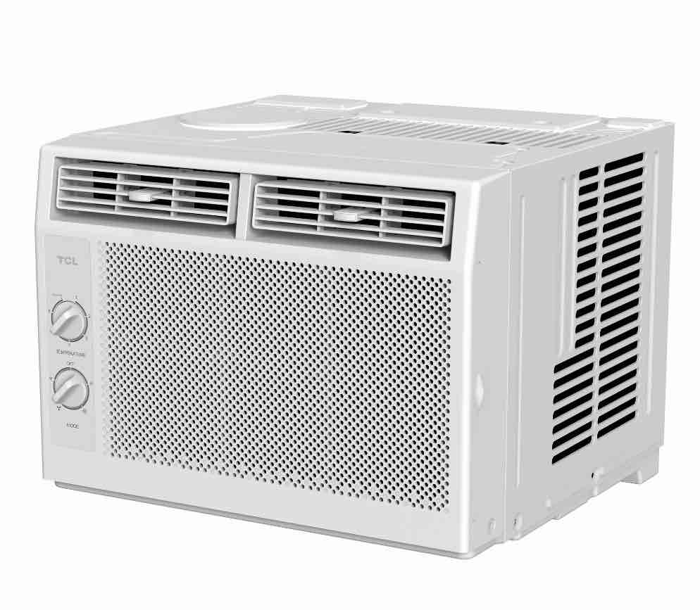 tcl 5 000 btu mechanical window air conditioner  white  w5wm-3