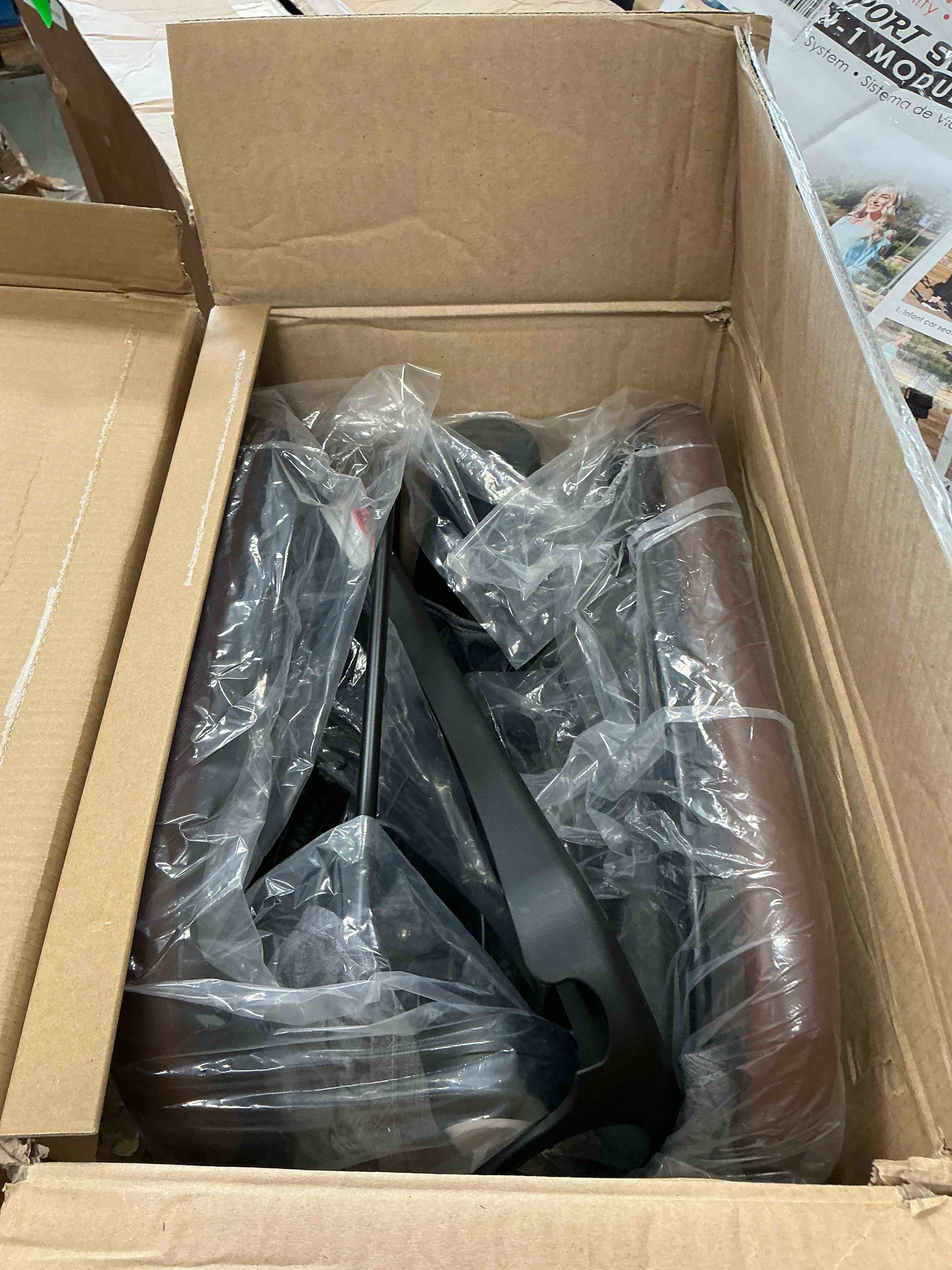 Condition photo showing New/Like New for aileekiss collapsible wagon stroller for 2 toddlers with adjustable canopy, 44 pounds, grey